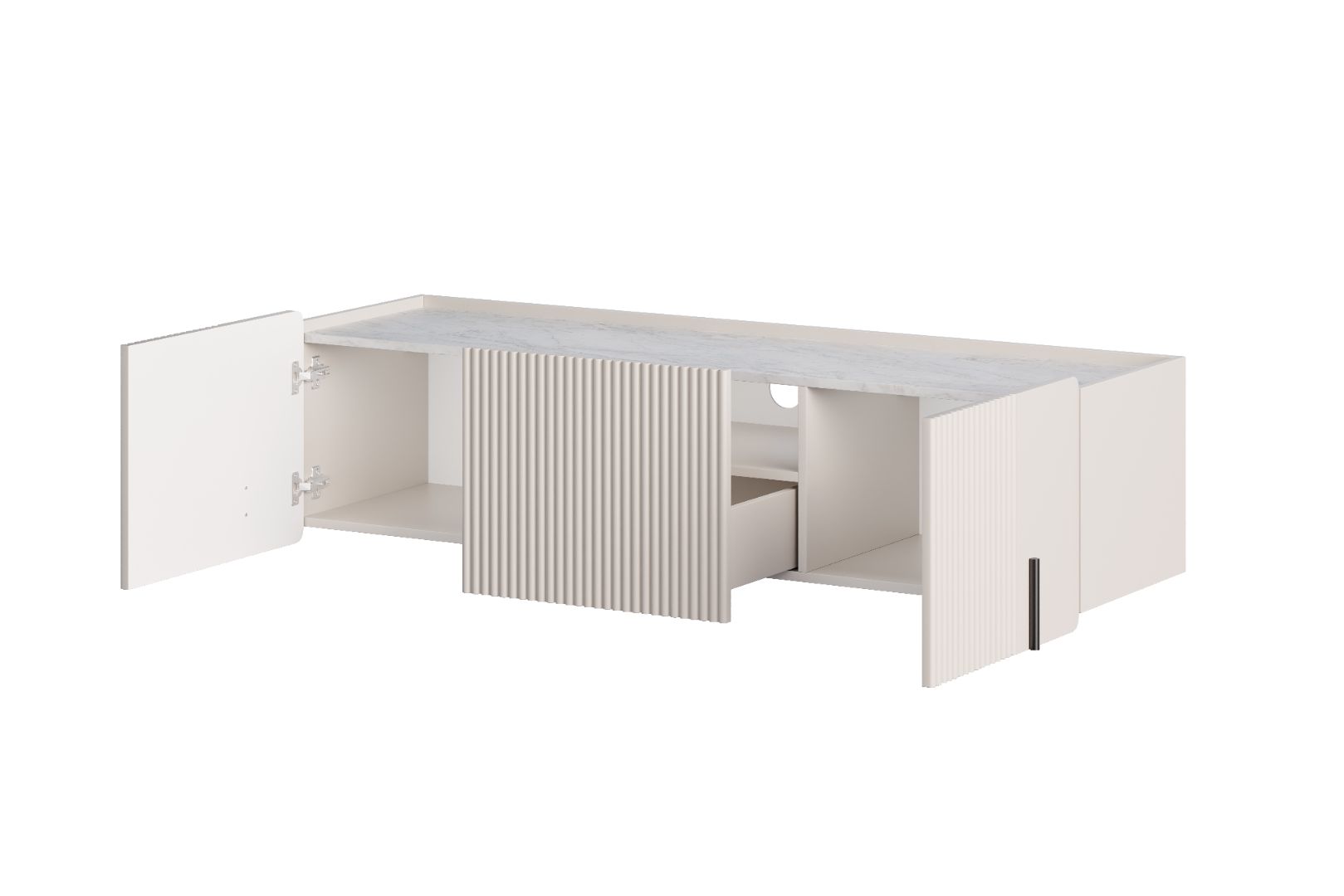 TV Komoda Malmi 150cm, 2 vrata i 1 Ladica, Materijal: MDF