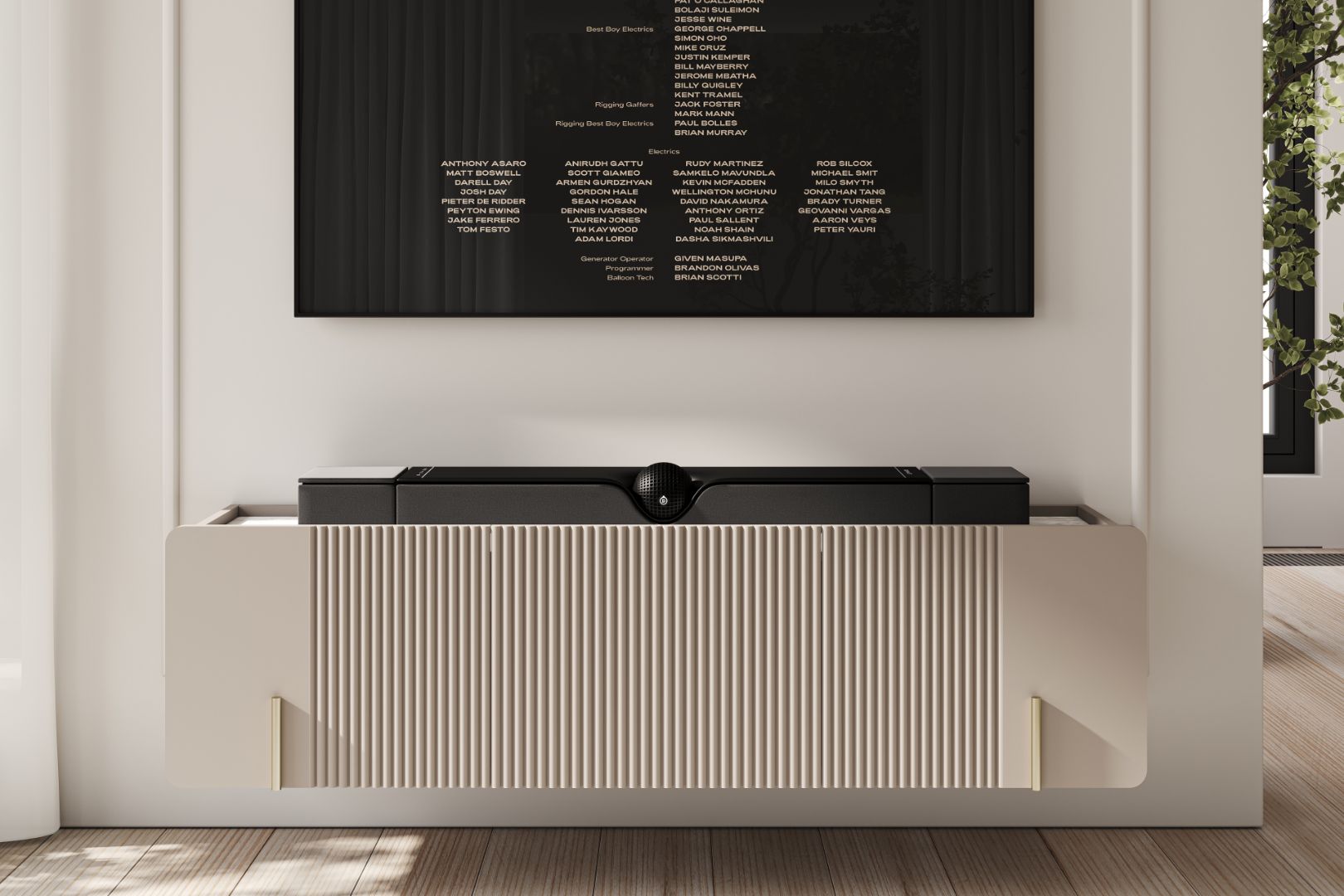 TV Komoda Malmi 150cm, 2 vrata i 1 Ladica, Materijal: MDF