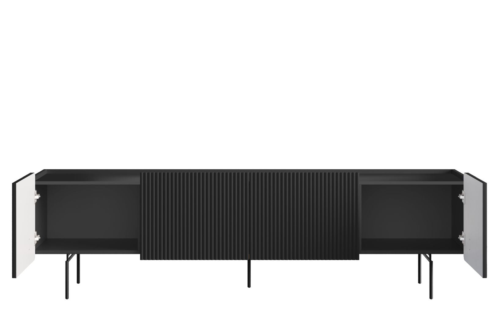 TV Komoda Malmi 200cm, 2 vrata i 2 Ladice, Materijal: MDF