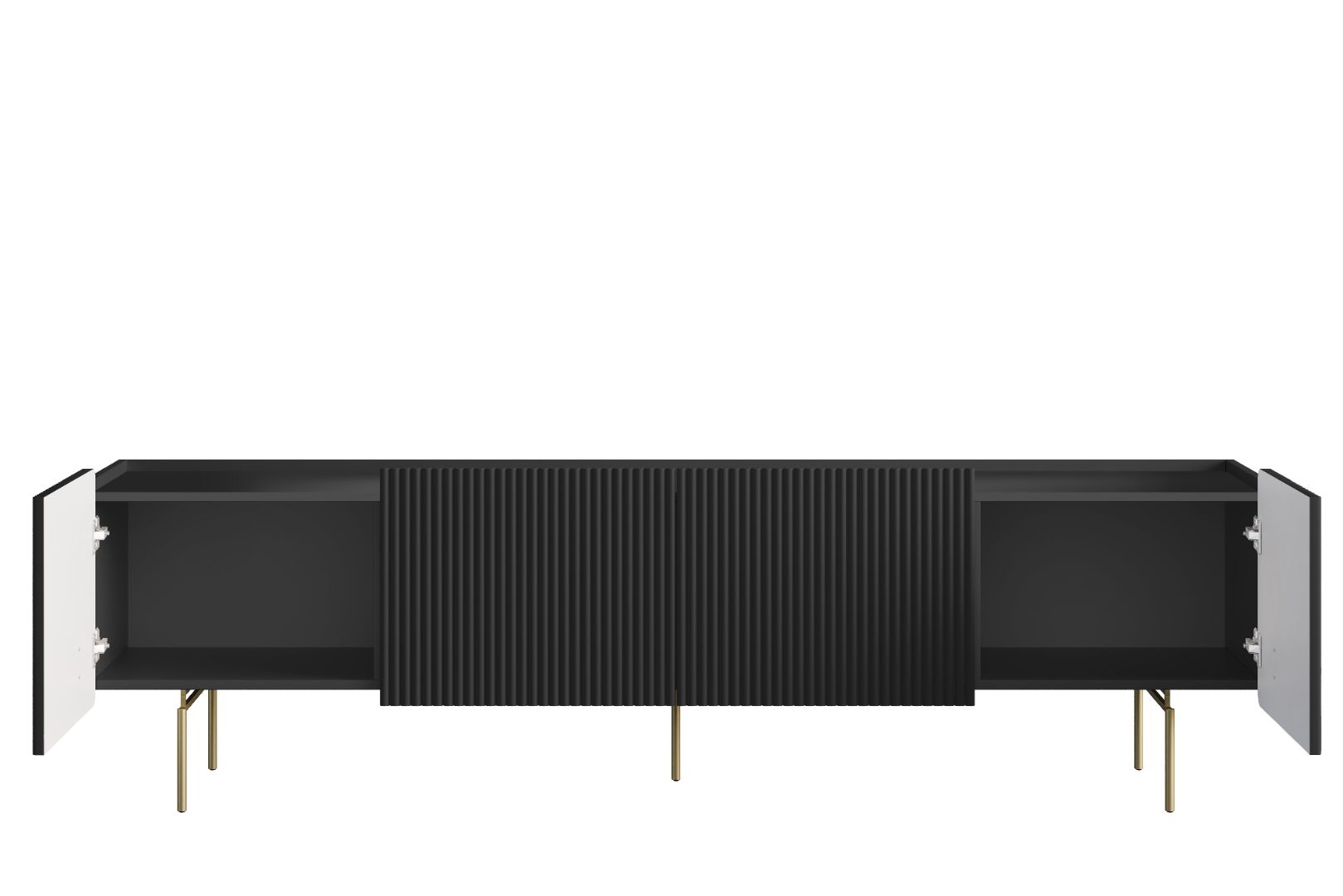 TV Komoda Malmi 200cm, 2 vrata i 2 Ladice, Materijal: MDF
