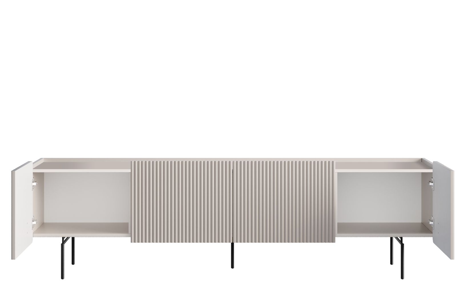 TV Komoda Malmi 200cm, 2 vrata i 2 Ladice, Materijal: MDF