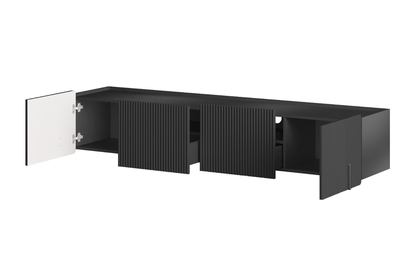 TV Komoda Malmi 200cm, 2 vrata i 2 Ladice, Materijal: MDF