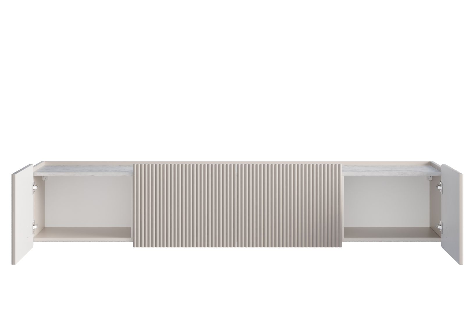 TV Komoda Malmi 200cm, 2 vrata i 2 Ladice, Materijal: MDF