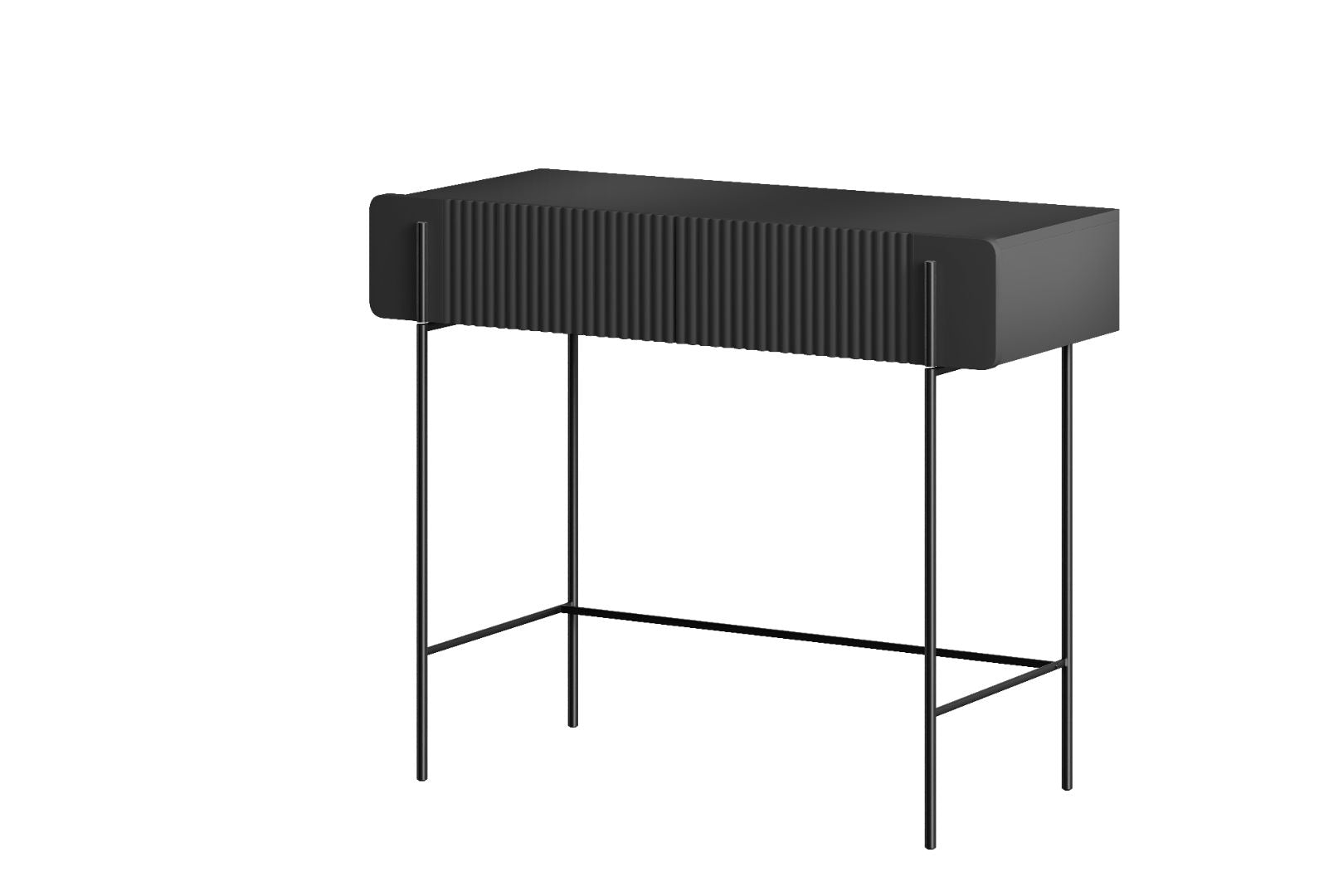 Pomoćni stolić Malmi 100cm, 2 Ladice, Materijal: MDF