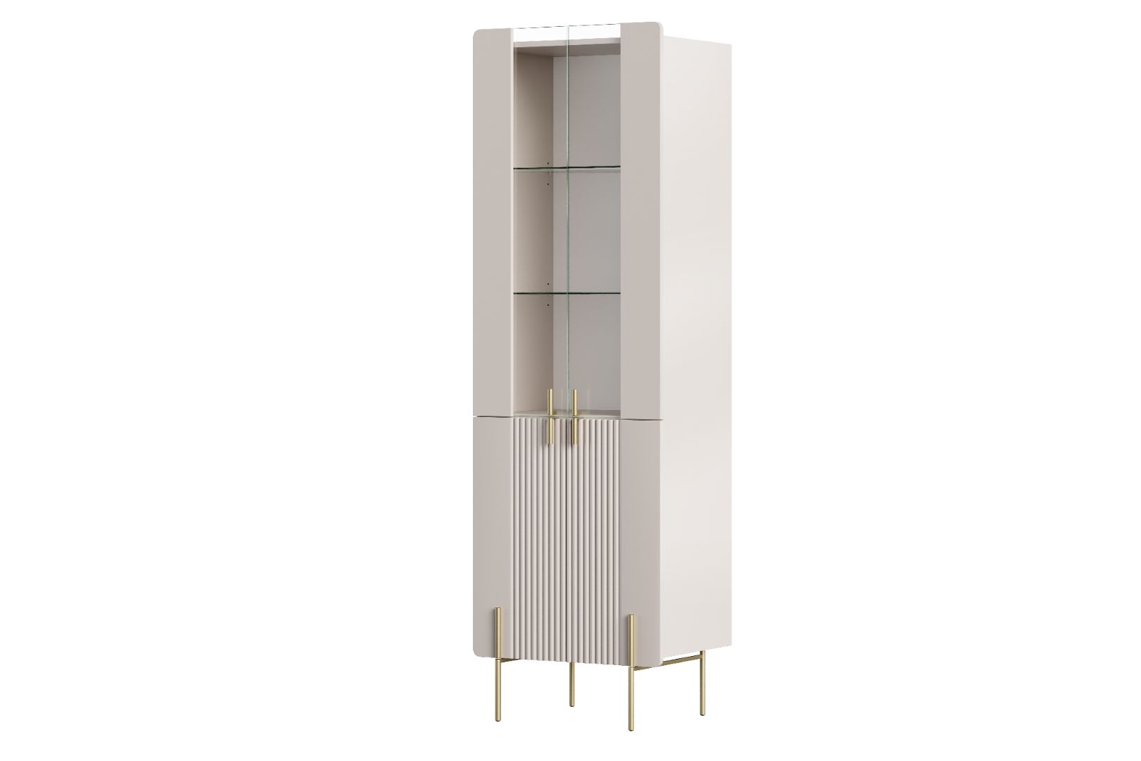 Vitrina Malmi 190cm, Materijal: MDF, Melaminska ploča
