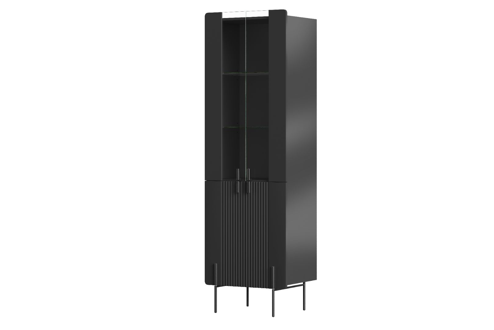 Vitrina Malmi 190cm, Materijal: MDF, Melaminska ploča