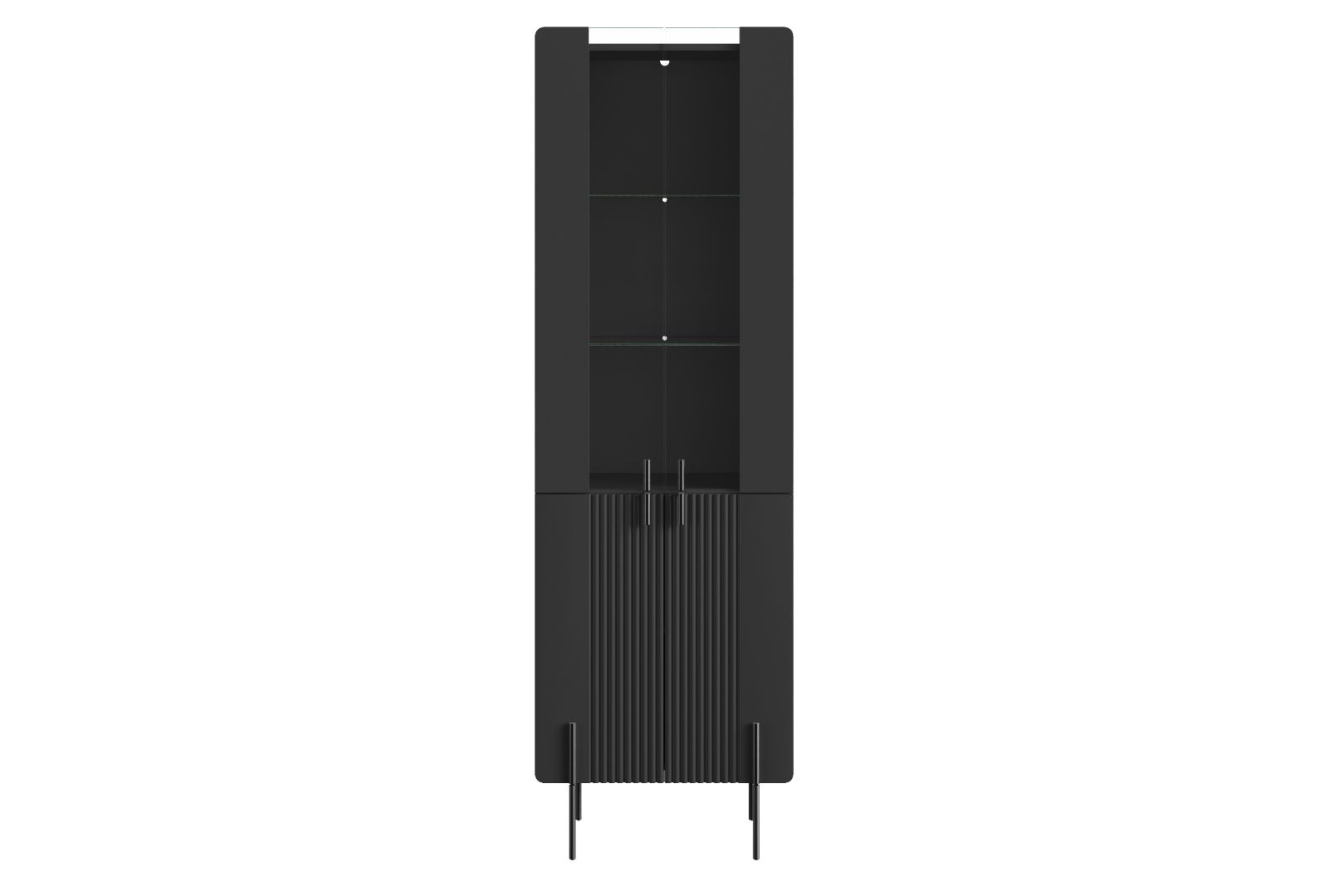 Vitrina Malmi 190cm, Materijal: MDF, Melaminska ploča