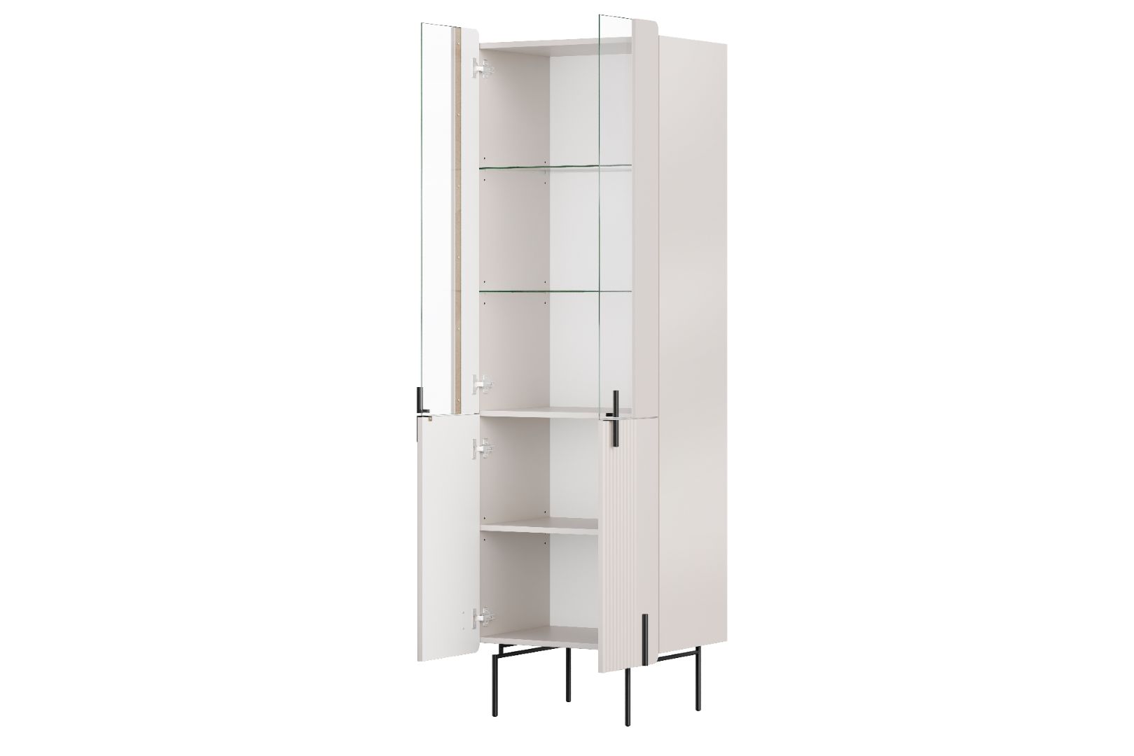 Vitrina Malmi 190cm, Materijal: MDF, Melaminska ploča