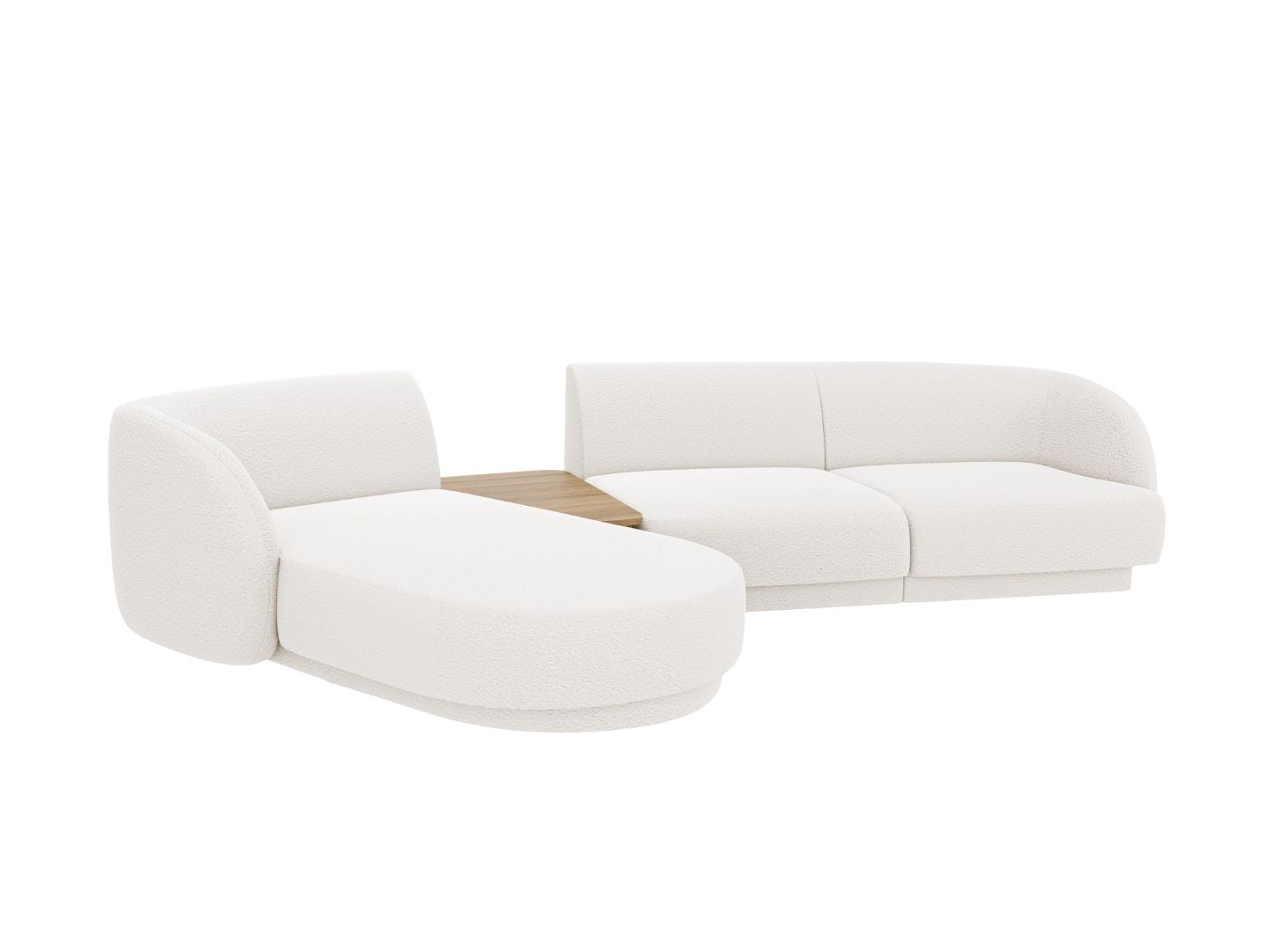 Kutna garnitura Miley 303x178cm, Materijal: Boucle