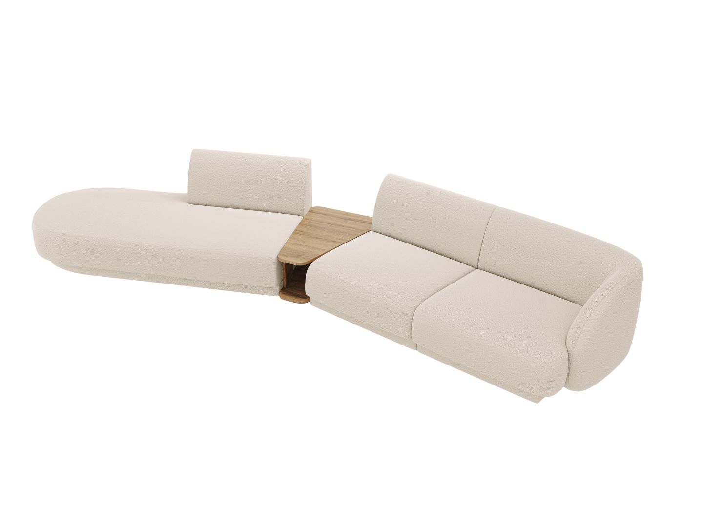 Sofa Miley 358x153cm, Materijal: Boucle