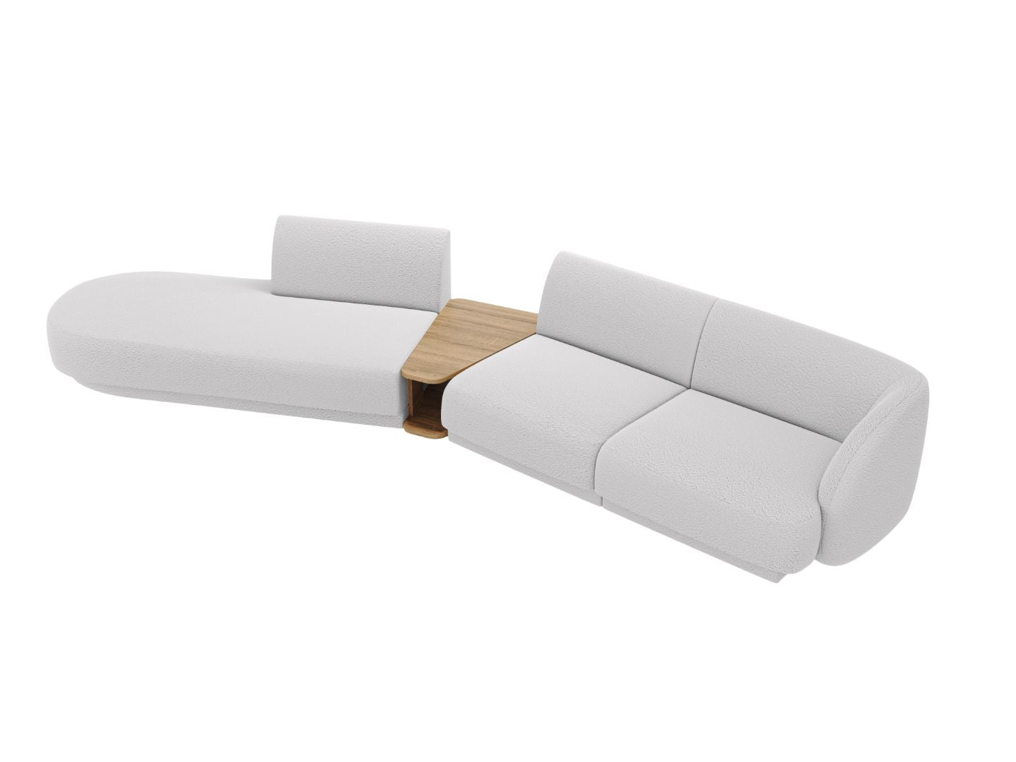 Sofa Miley 358x153cm, Materijal: Boucle