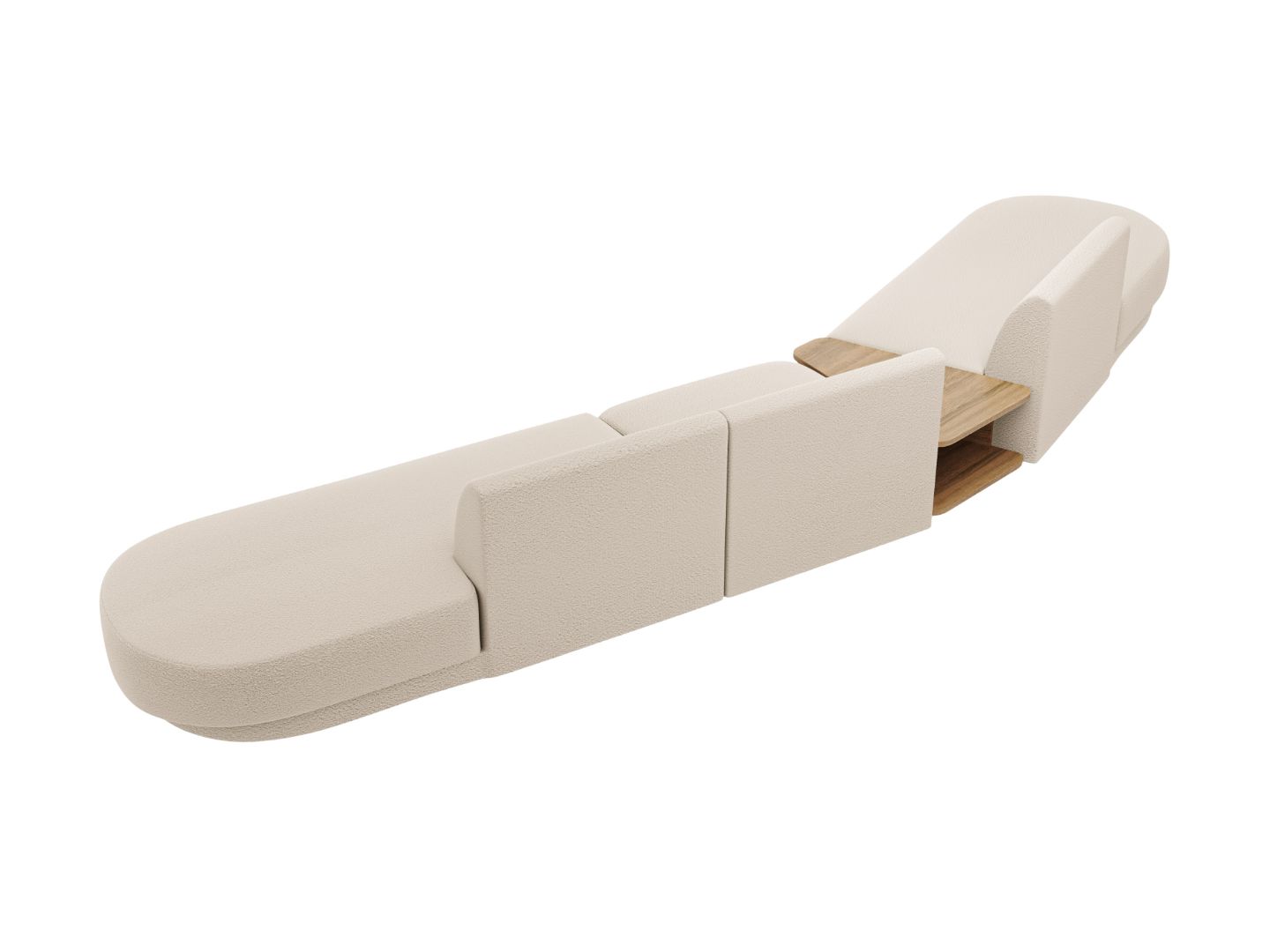 Sofa Miley 430x154cm, Materijal: Boucle