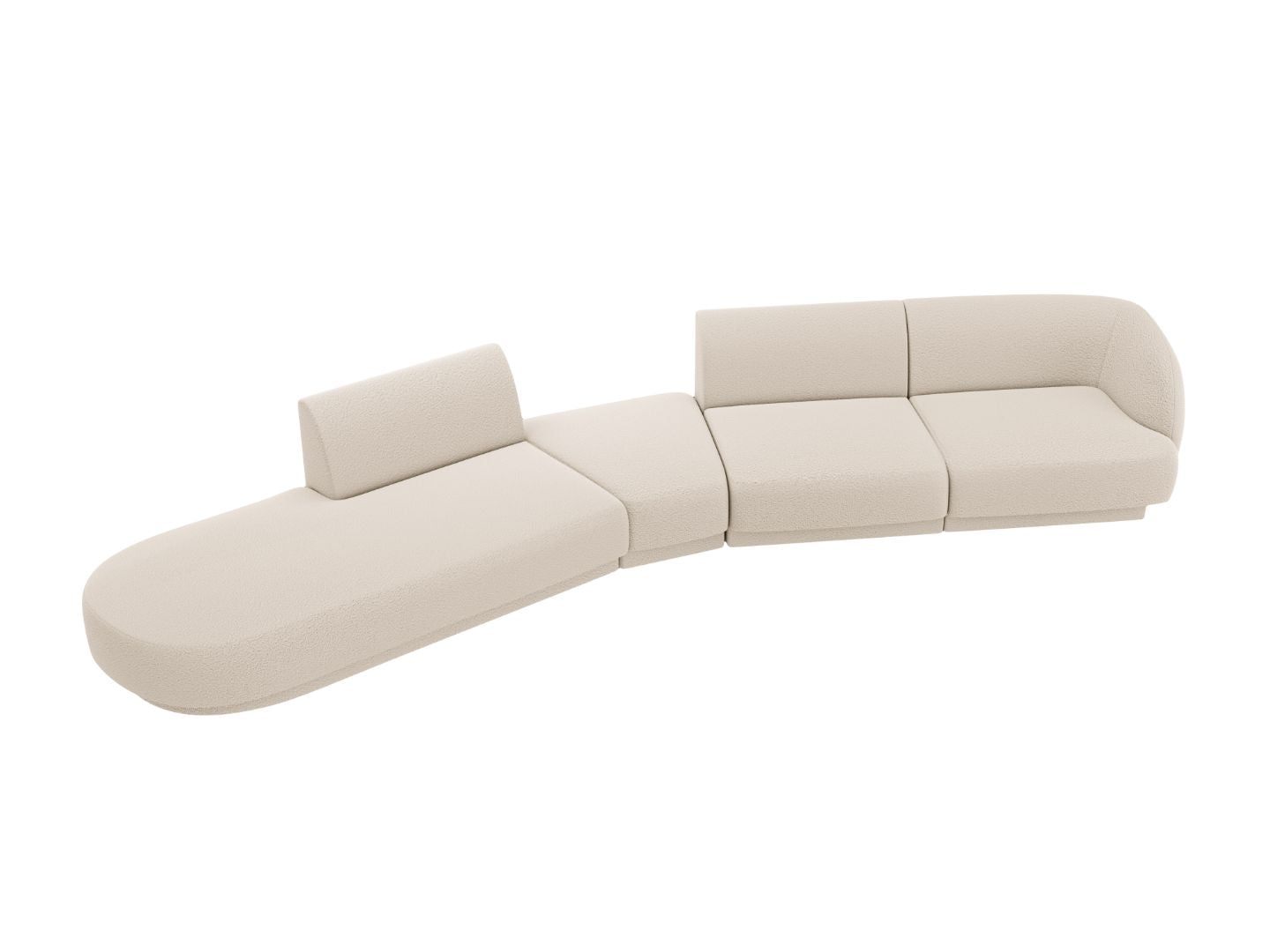 Sofa Miley 380x158cm, Materijal: Boucle