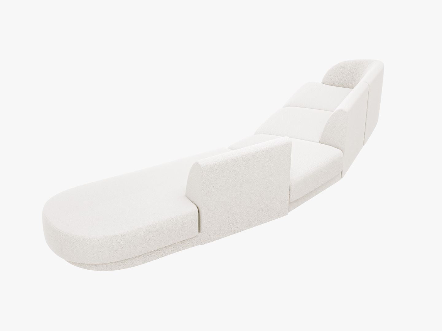 Sofa Miley 380x158cm, Materijal: Boucle