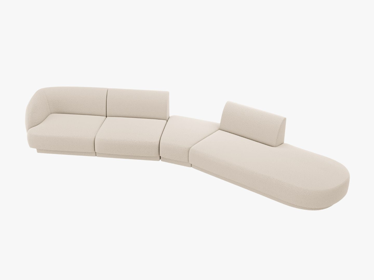 Sofa Miley 380x158cm, Materijal: Boucle