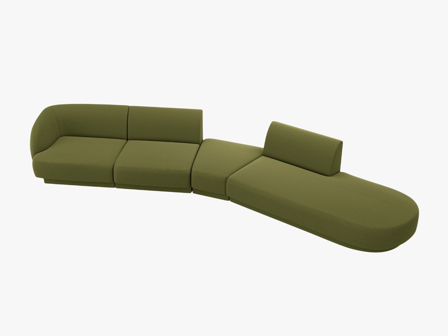 Sofa Miley 380x158cm, Materijal: Boucle