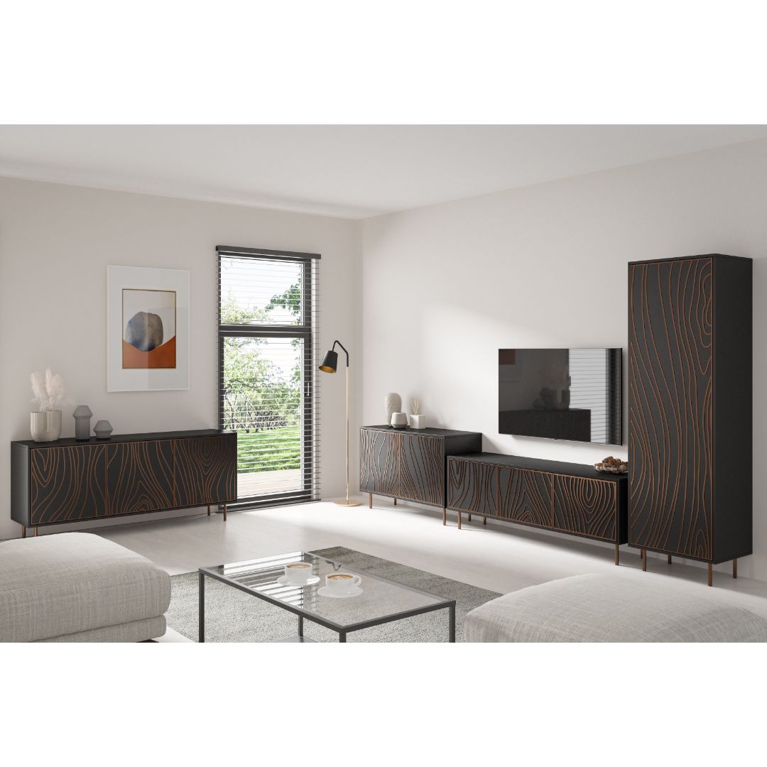 Komoda Tivaro 110x42cm, Materijal: Laminirana ploča