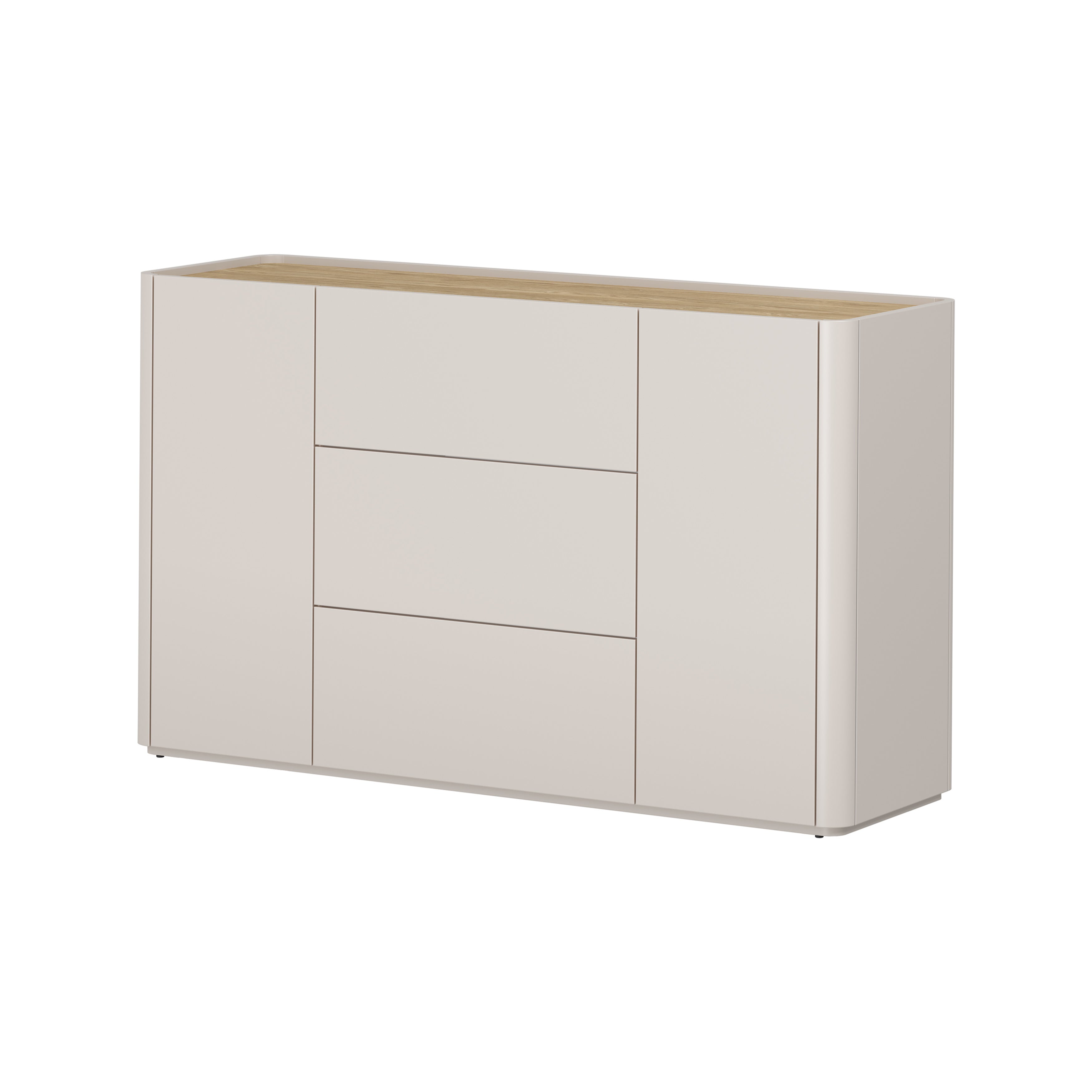 Komoda Elivo 150cm, Materijal: MDF,Melaminska ploča