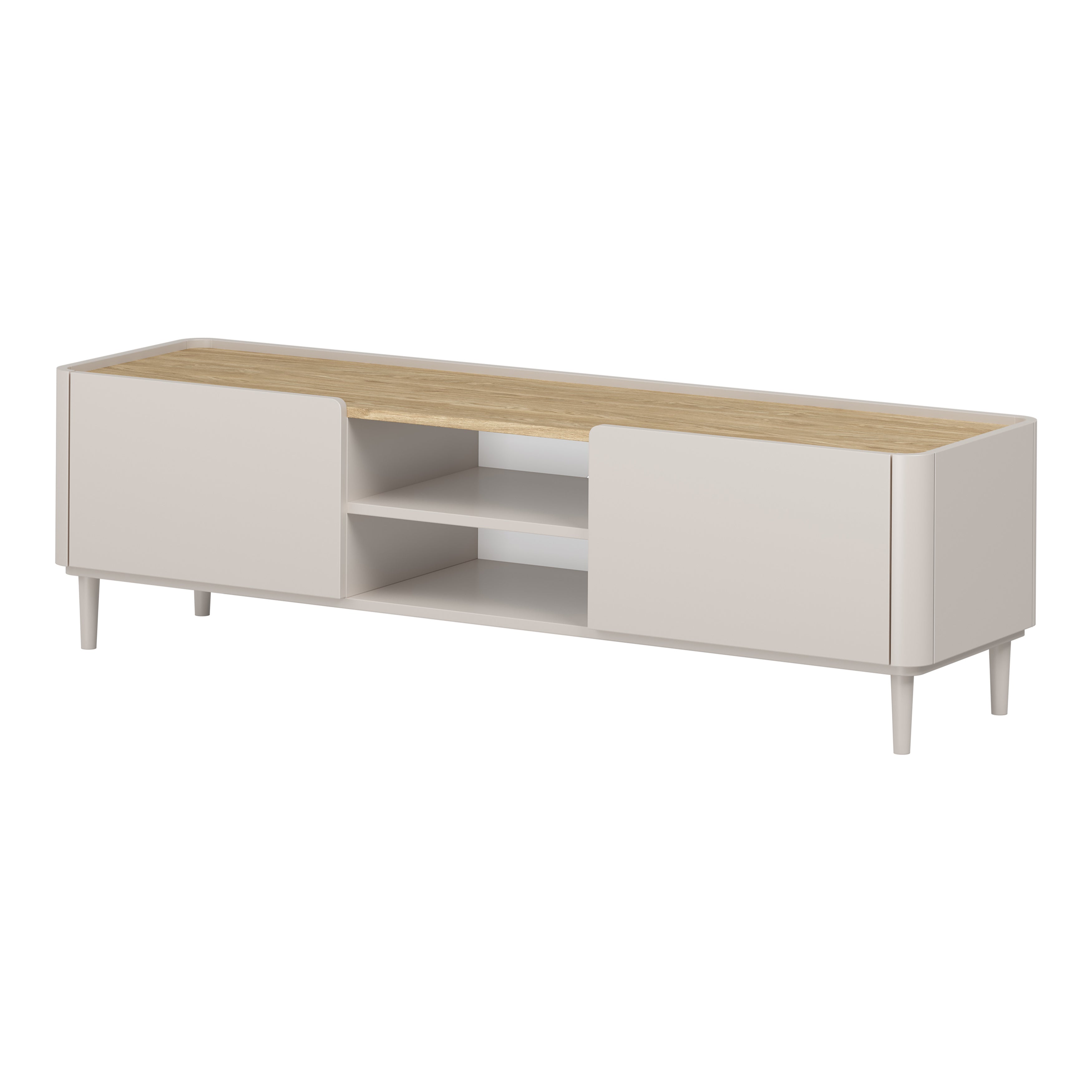 TV Komoda Elivo 170cm, Materijal: MDF,Melaminska ploča