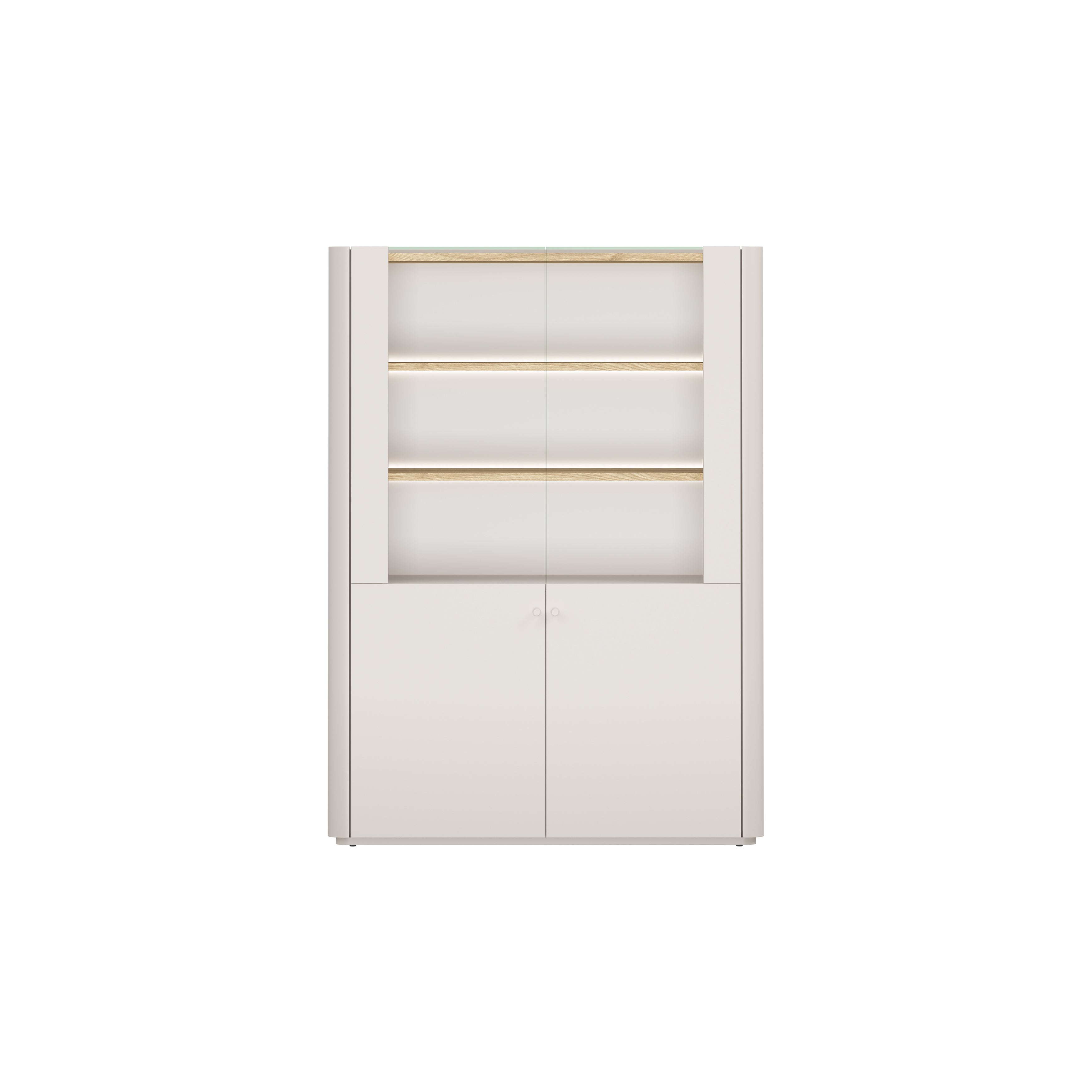 Vitrina Elivo 100cm, Materijal: MDF,Melaminska ploča