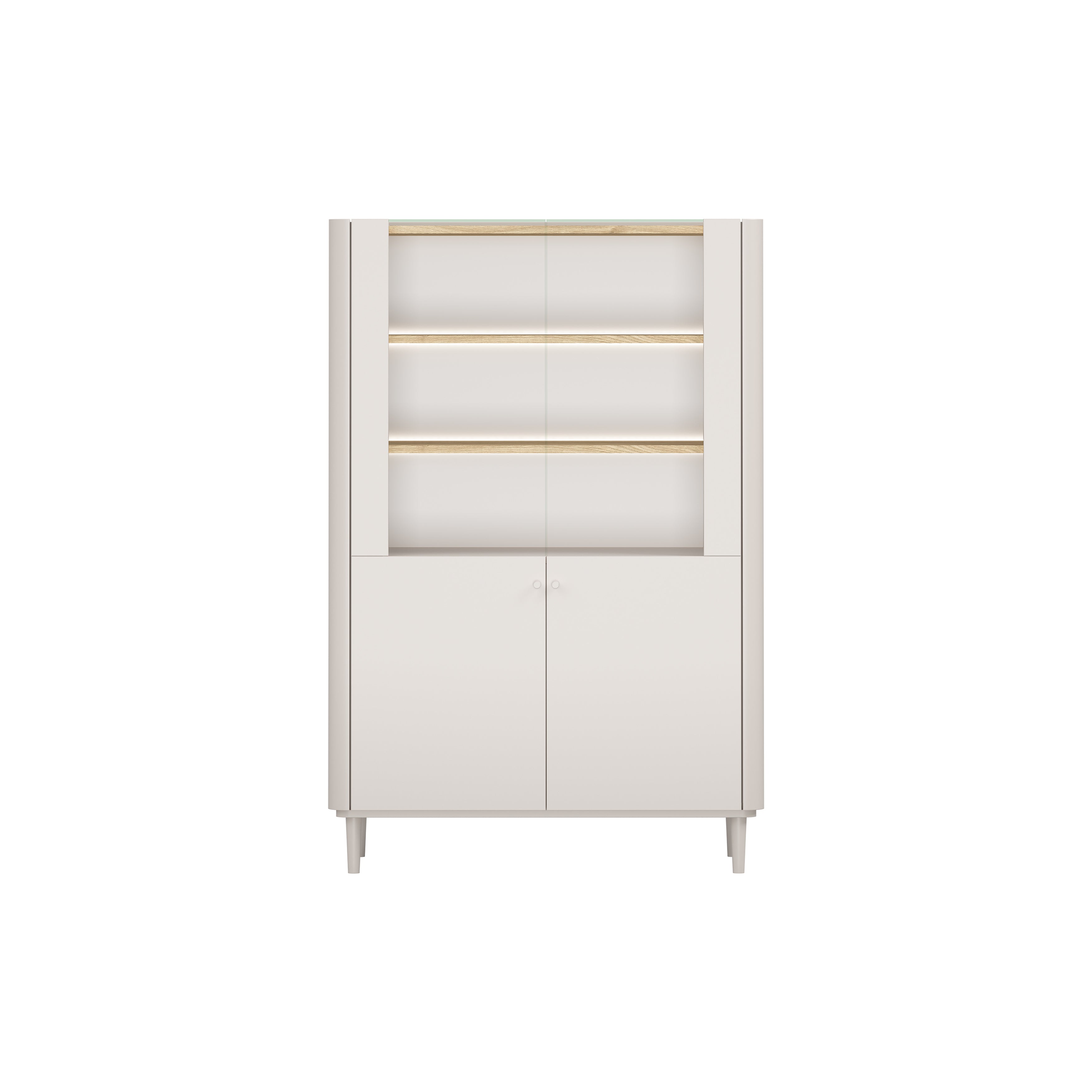 Vitrina Elivo 100cm, Materijal: MDF,Melaminska ploča