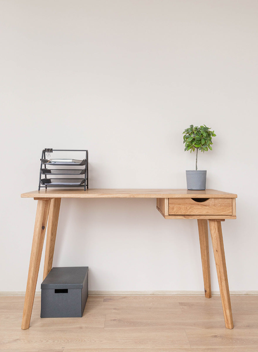 Uredski stol Simona 120x55 cm, Materijal: Masivno drvo Hrast