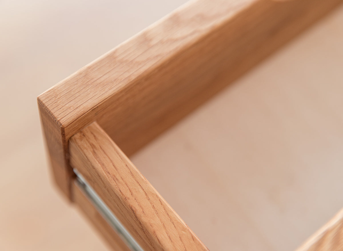 Uredski stol Simona 120x55 cm, Materijal: Masivno drvo Hrast