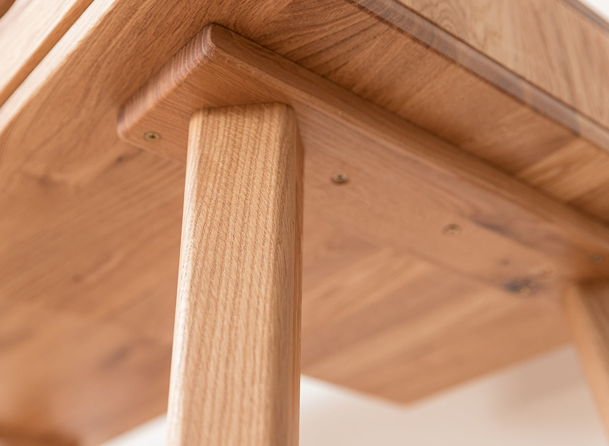 Uredski stol Simona 120x55 cm, Materijal: Masivno drvo Hrast