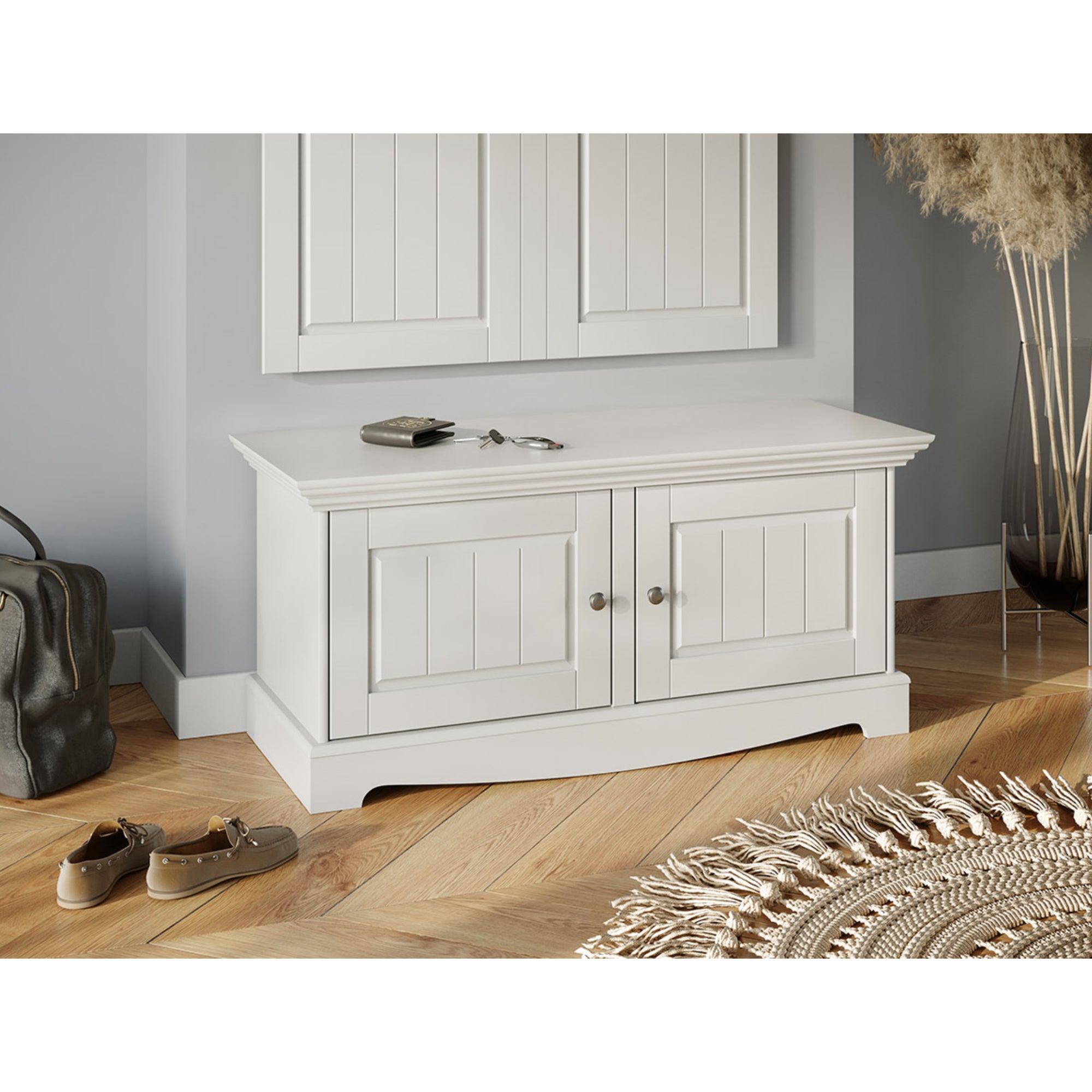 Komoda Belluno 111x44 cm, Materijal: Masivna Borovina