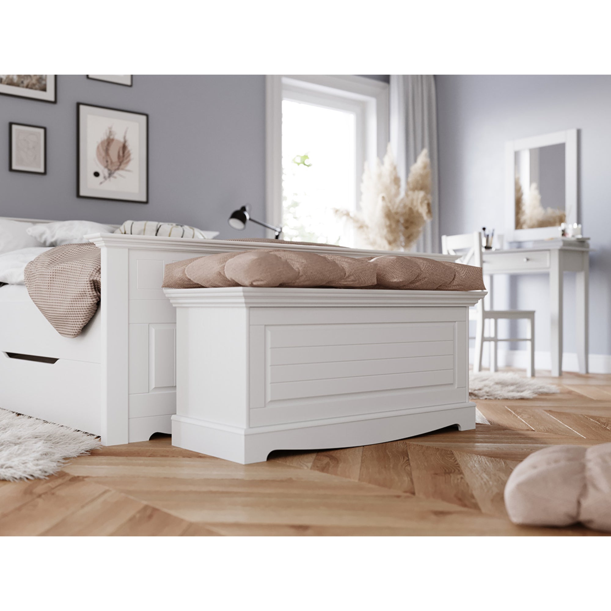 Komoda Bleluno  cm, Materijal: Masivna Borovina