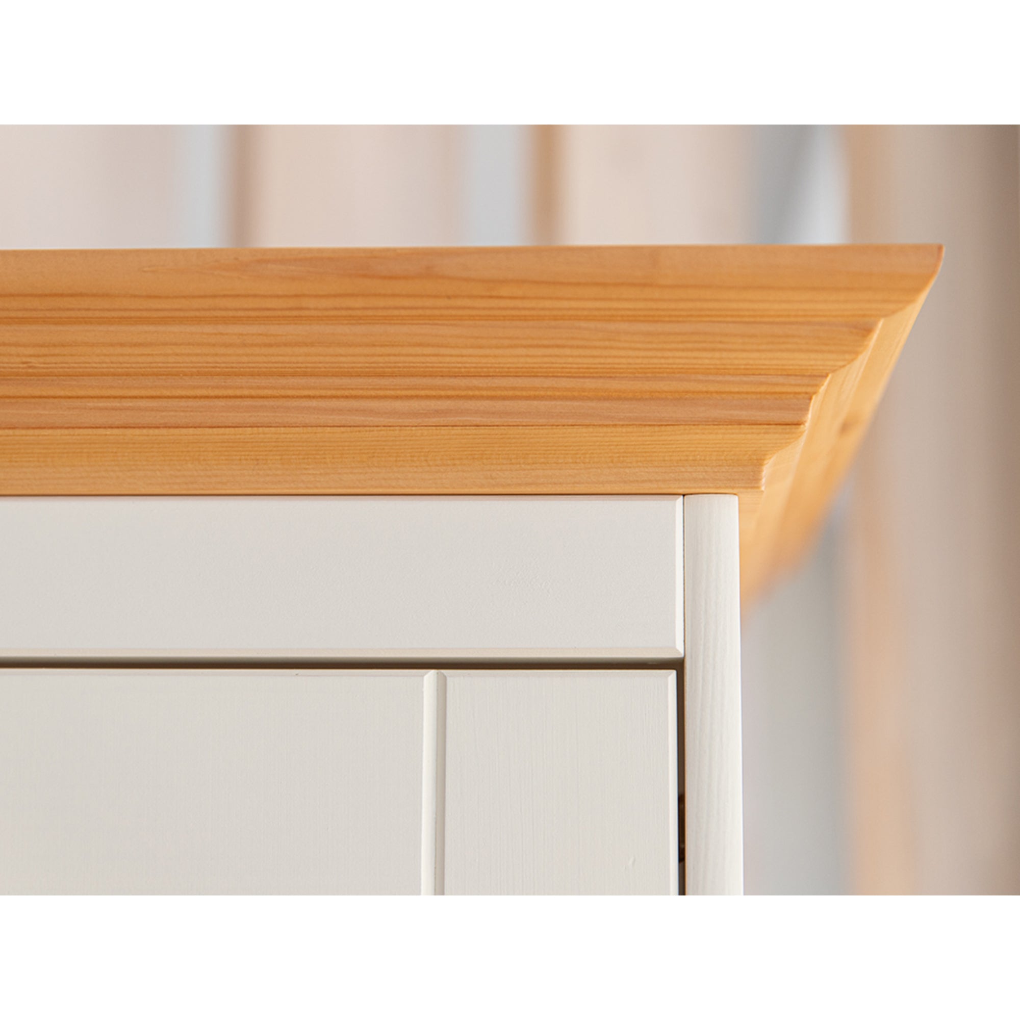 Vitrina Belluno 44x190 cm, Materijal: Masivna Borovina