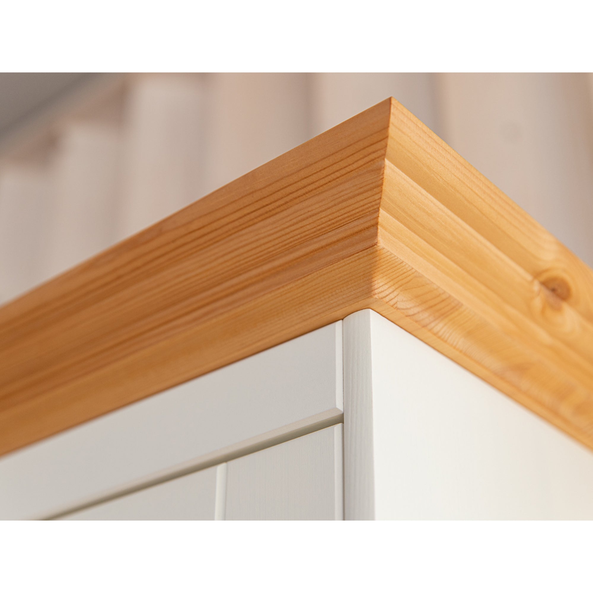 Vitrina Belluno 44x190 cm, Materijal: Masivna Borovina
