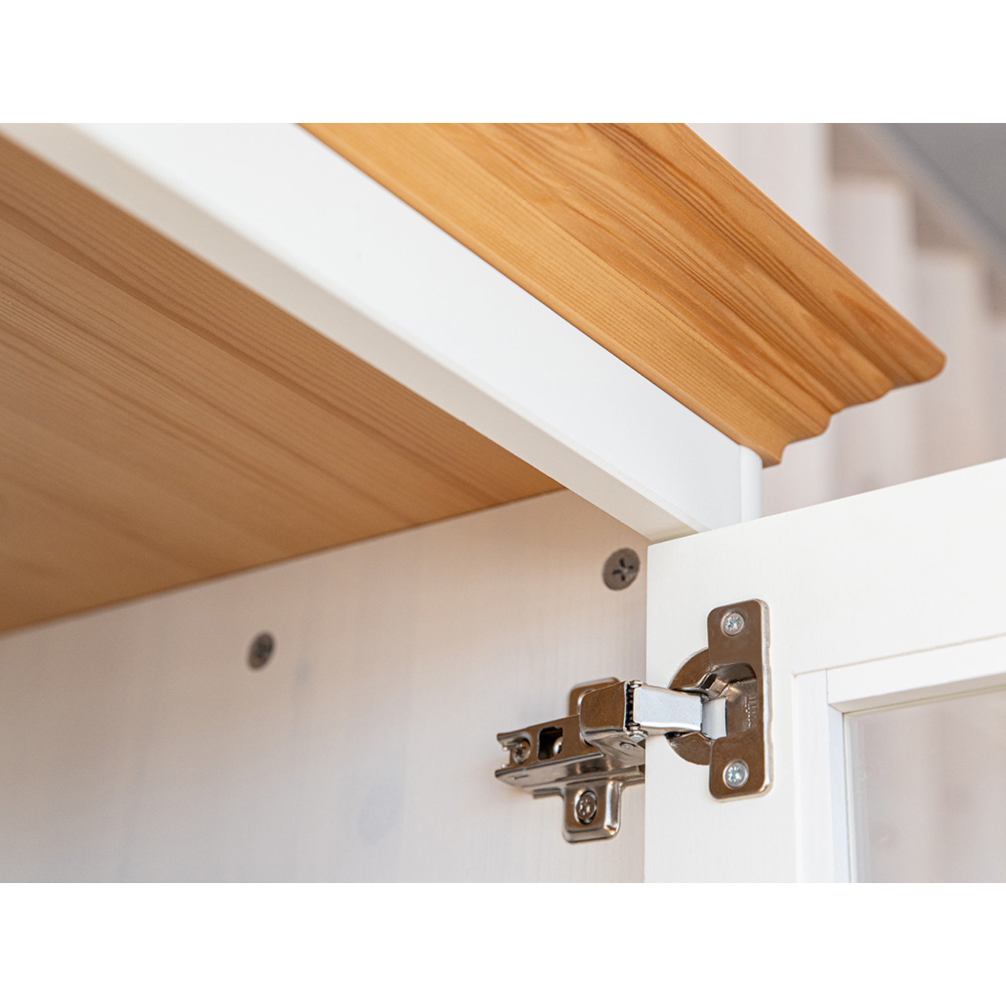 Vitrina Belluno 44x190 cm, Materijal: Masivna Borovina