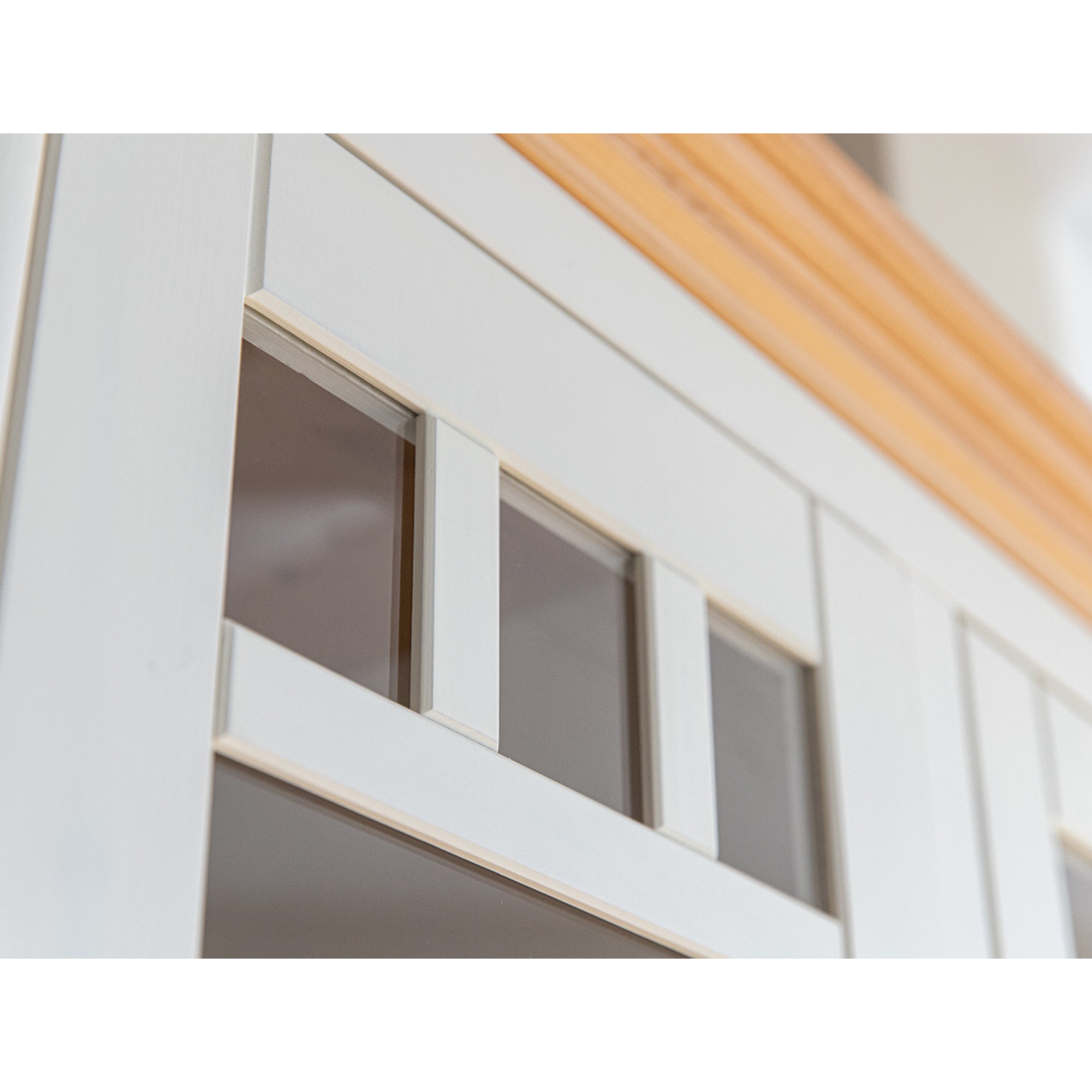 Vitrina Belluno 44x190 cm, Materijal: Masivna Borovina