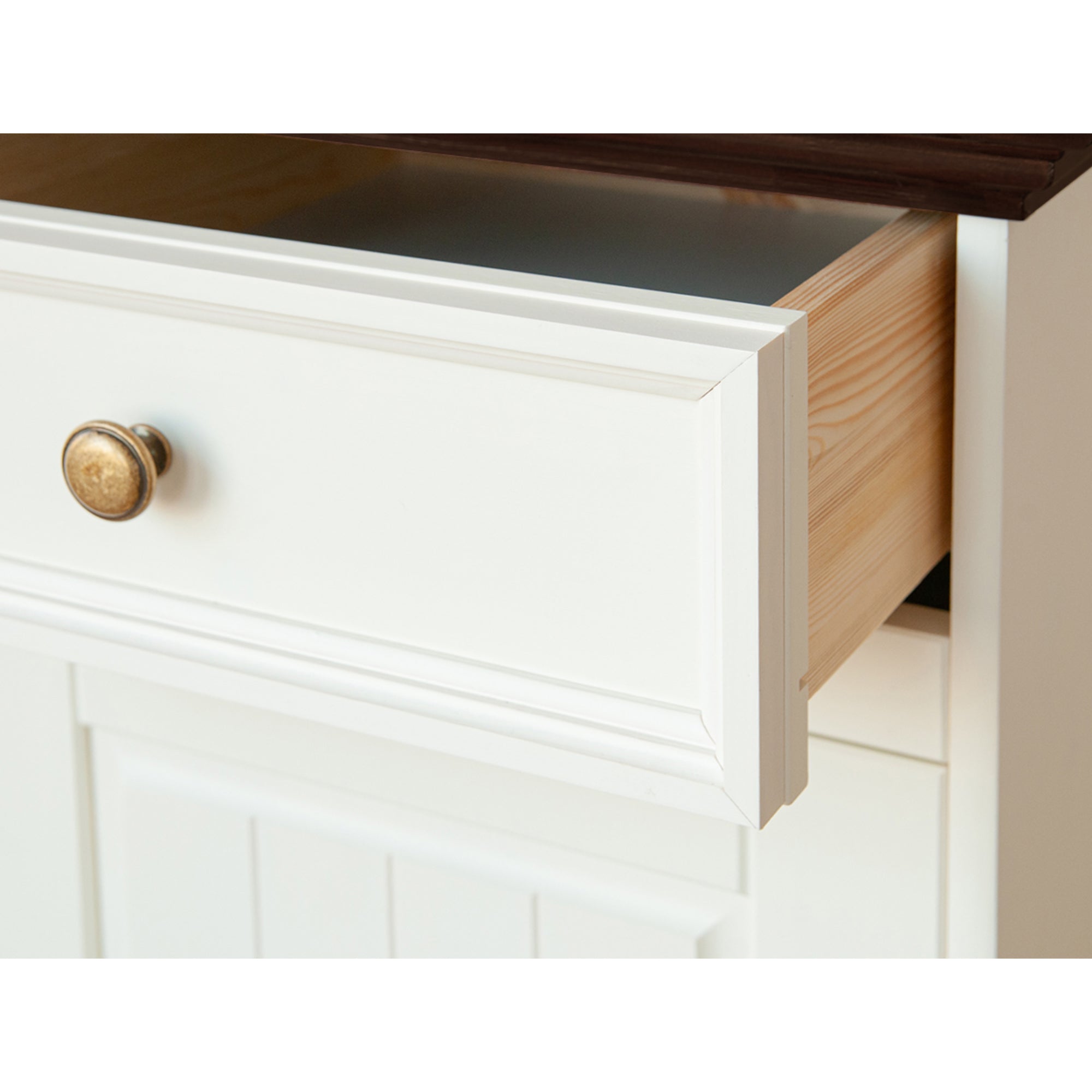 Vitrina Belluno 44x190 cm, Materijal: Masivna Borovina