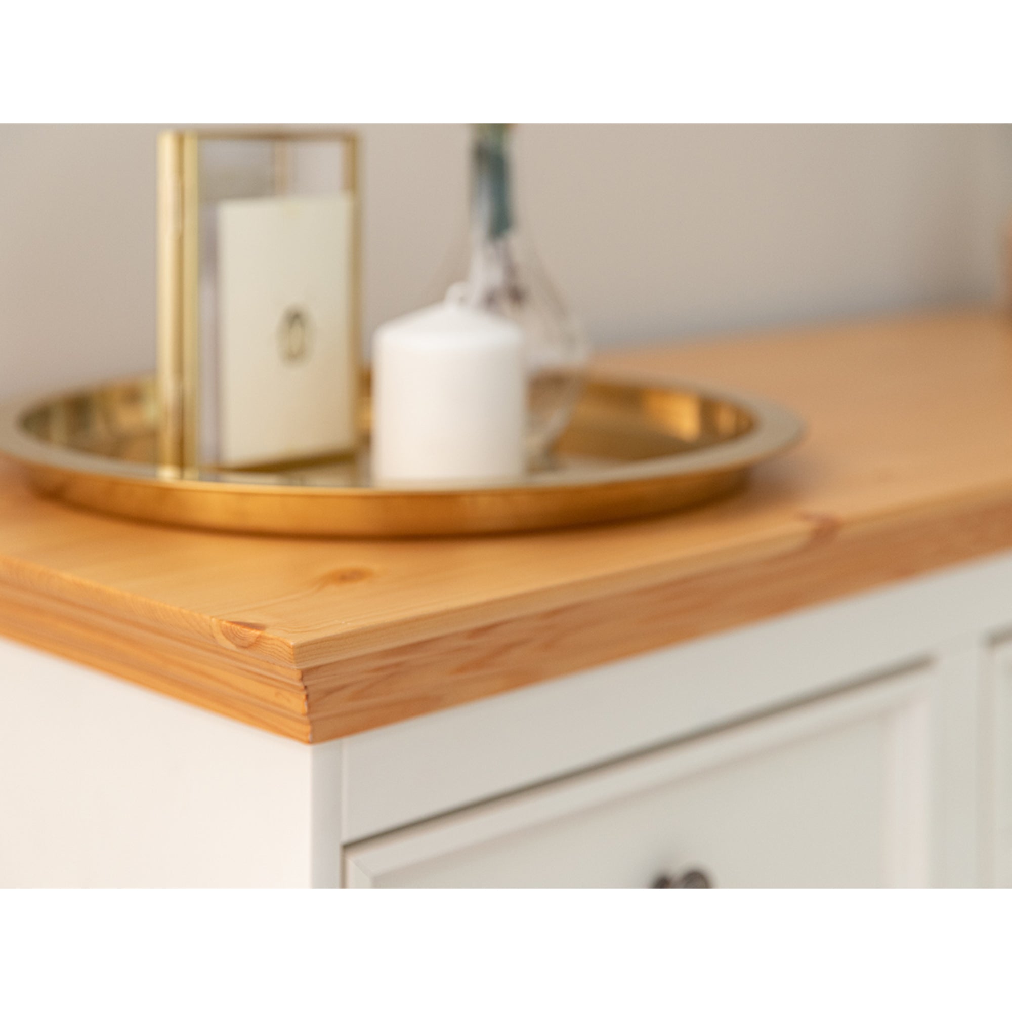Komoda Belluno 111x44 cm, Materijal: Masivna Borovina
