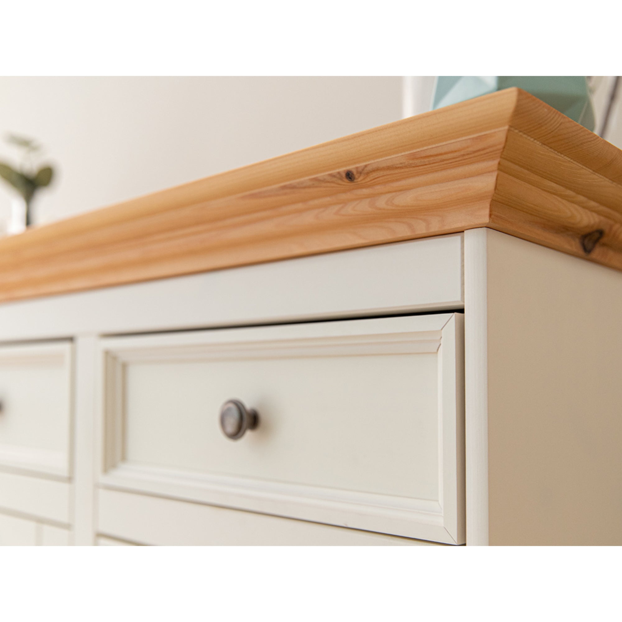 Komoda Belluno 111x44 cm, Materijal: Masivna Borovina