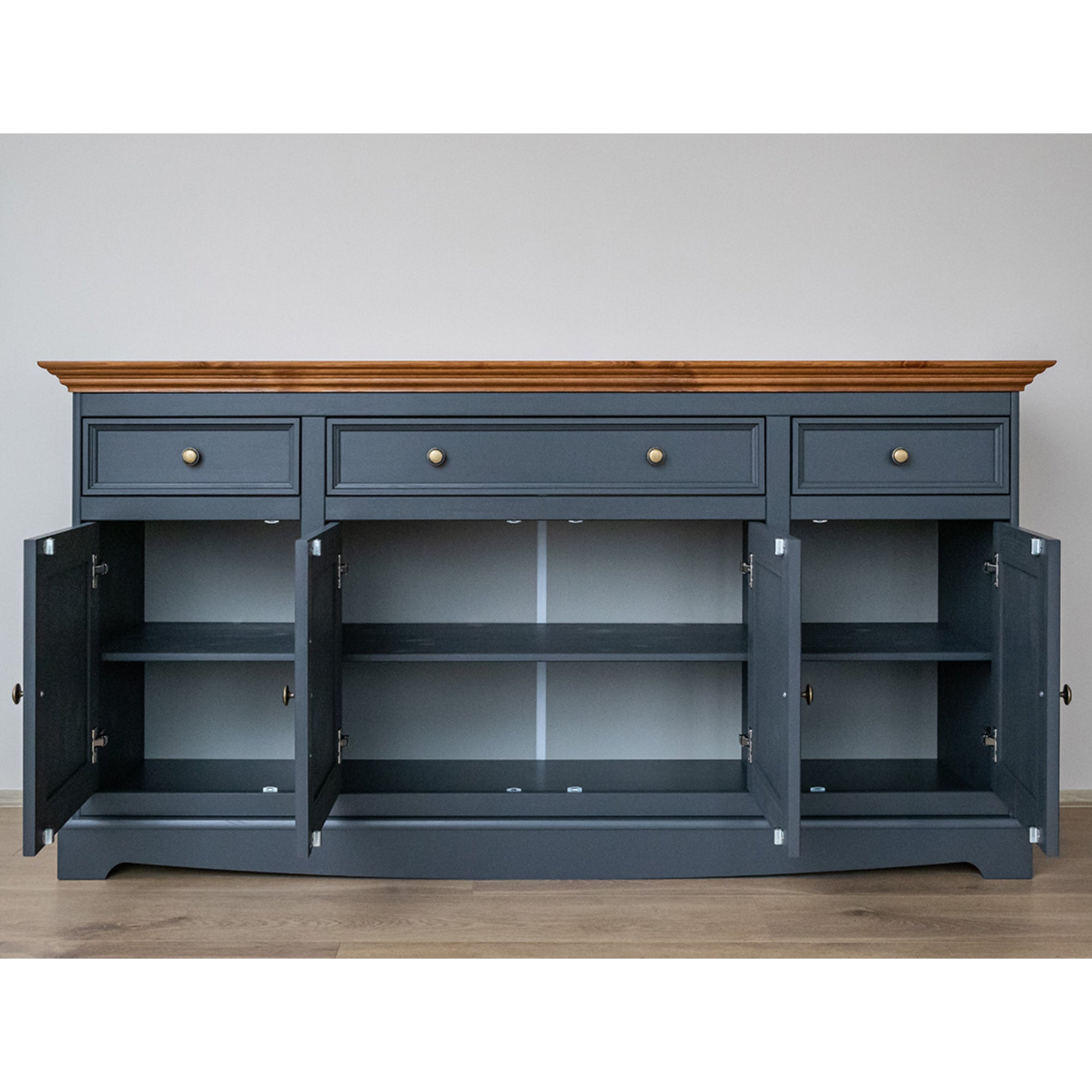 Komoda Belluno 167x44 cm, Materijal: Masivna Borovina