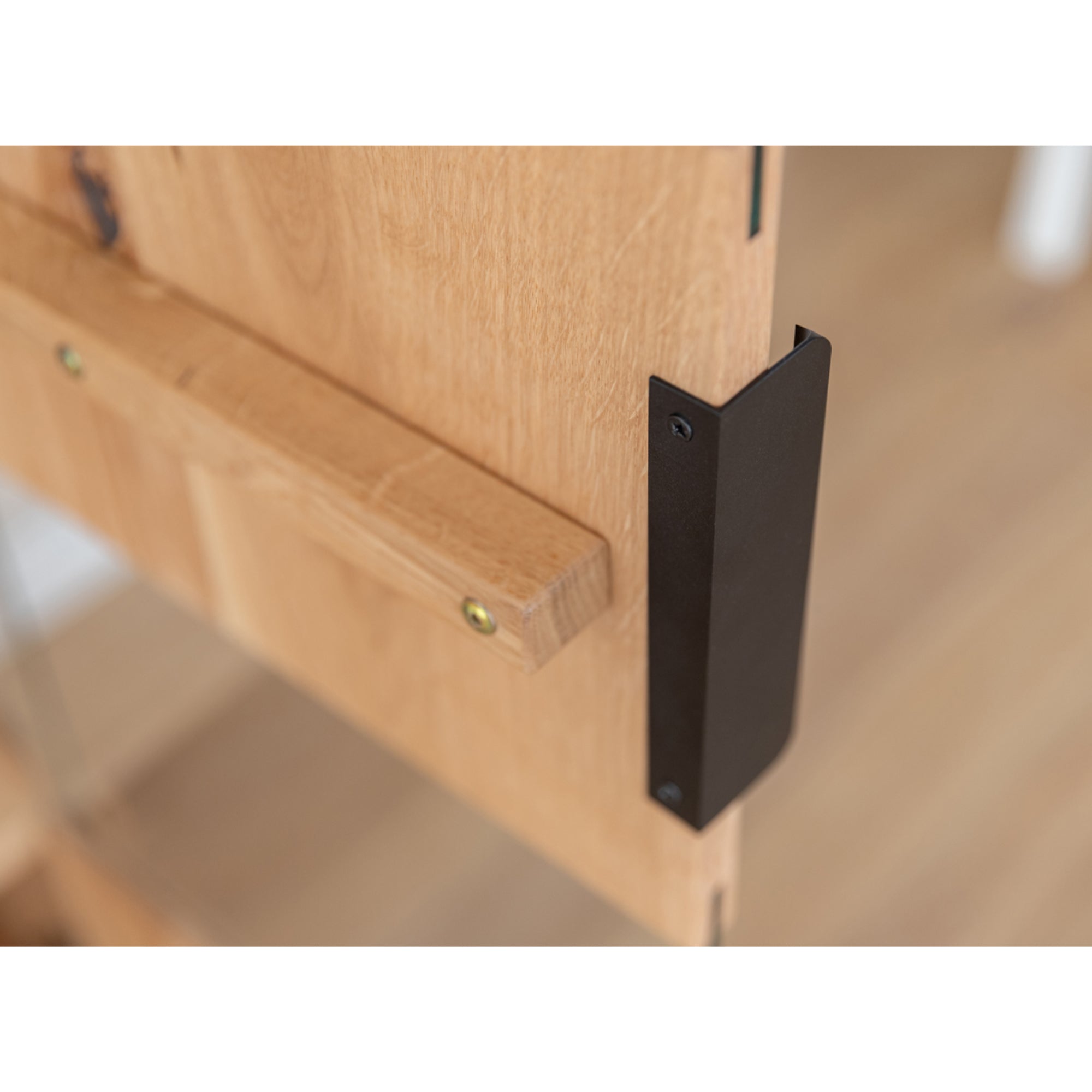 Viseća Vitrina Tirano 33x142 cm, Materijal: Masivno Drvo Hrast