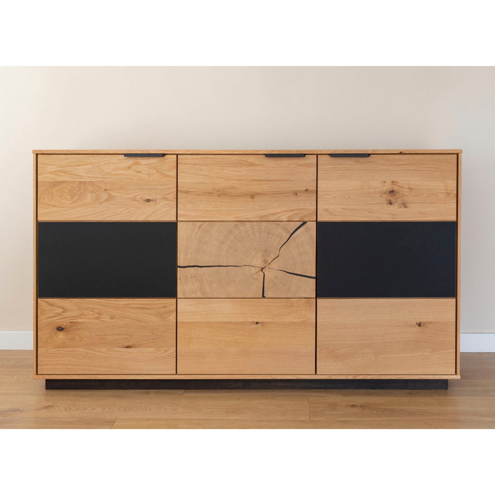 Komoda Tirano 154x39 cm, Materijal: Masivno Drvo Hrast