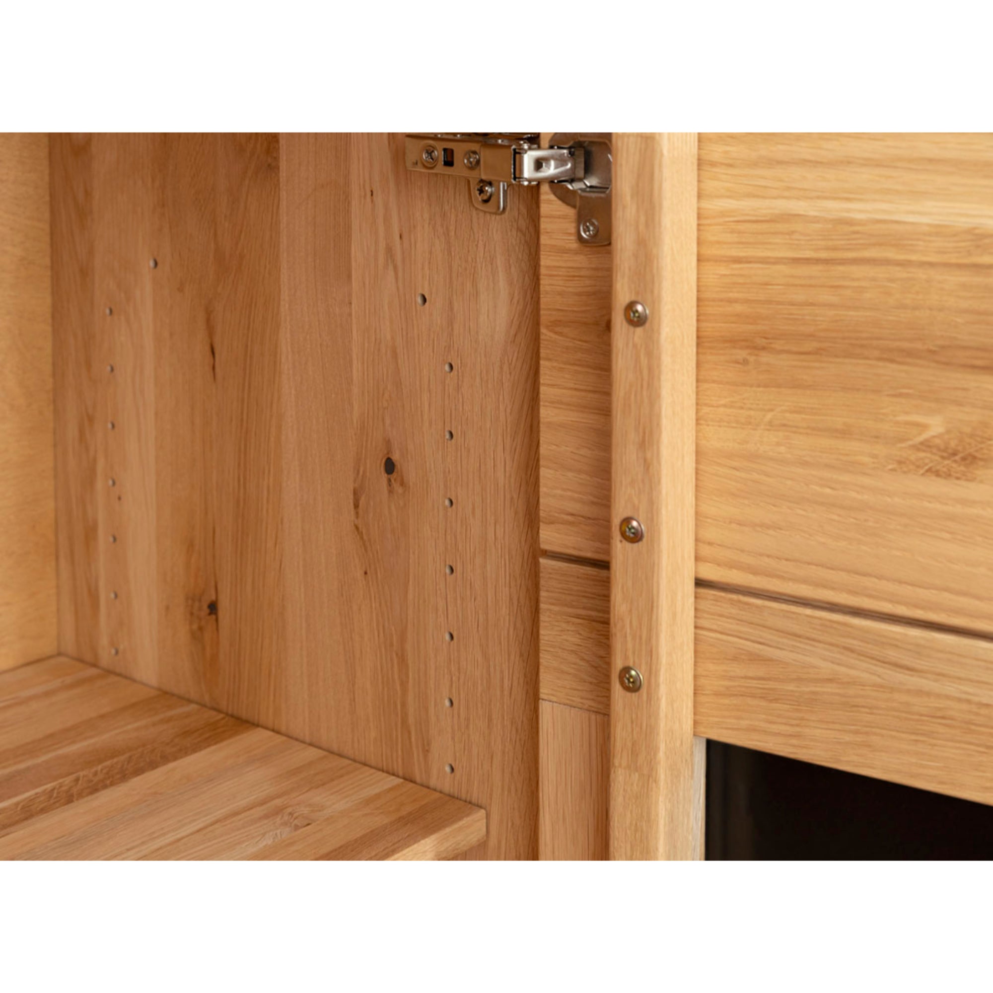 Komoda Tirano 154x39 cm, Materijal: Masivno Drvo Hrast