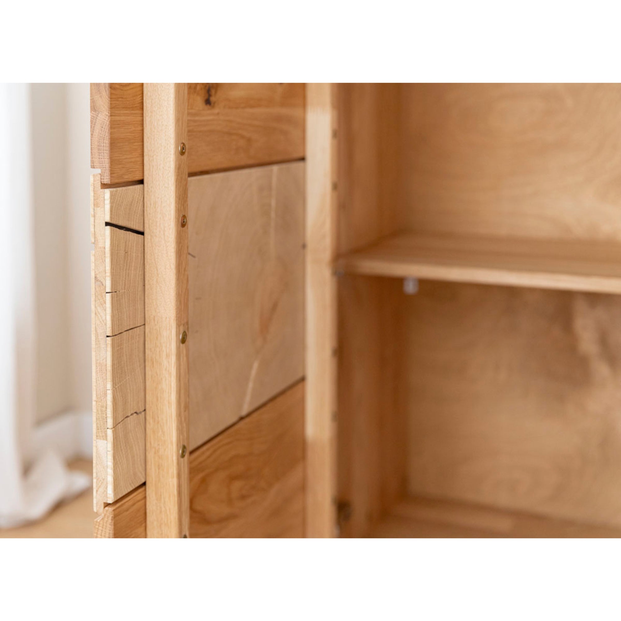 Komoda Tirano 154x39 cm, Materijal: Masivno Drvo Hrast