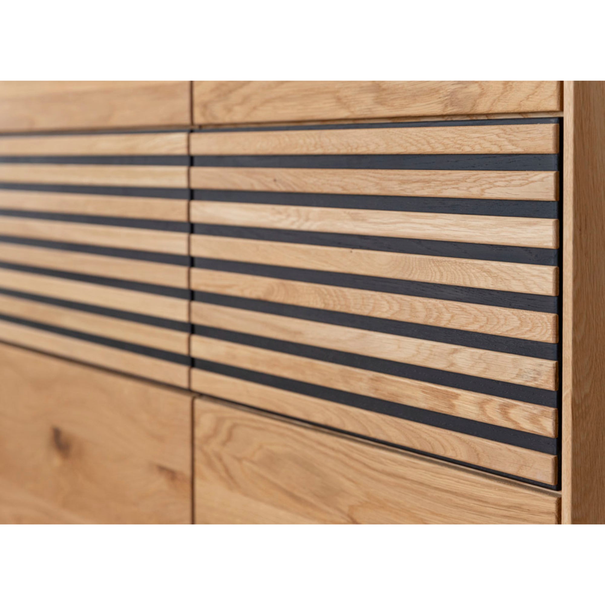 Komoda Tirano 154x39 cm, Materijal: Masivno Drvo Hrast