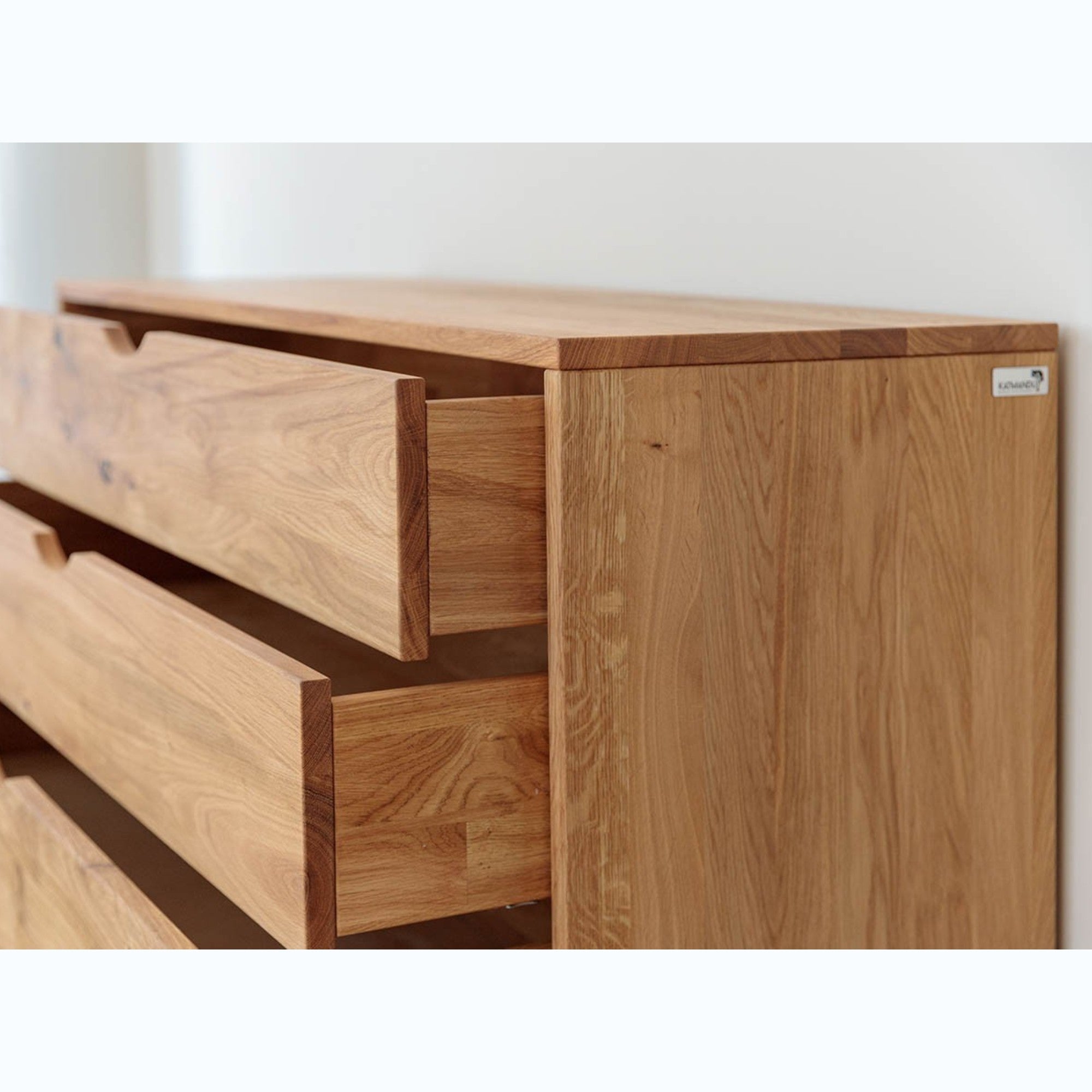 Komoda Simona 110x40 cm, Materijal: Masivno Drvo Hrast
