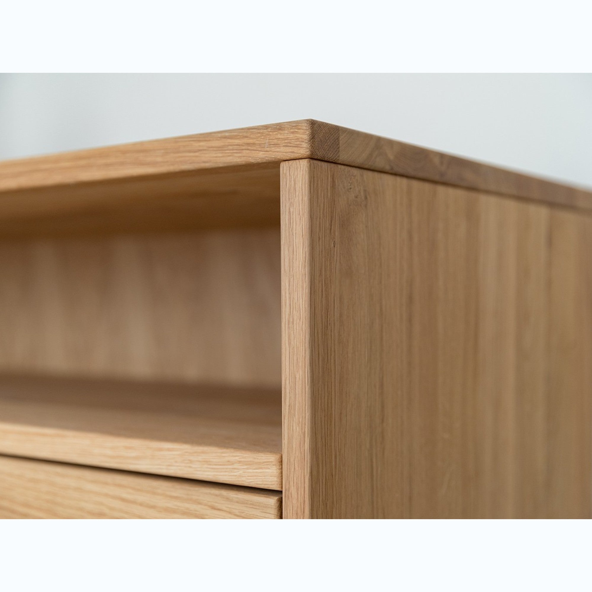 Komoda Simona 110x40 cm, Materijal: Masivno Drvo Hrast