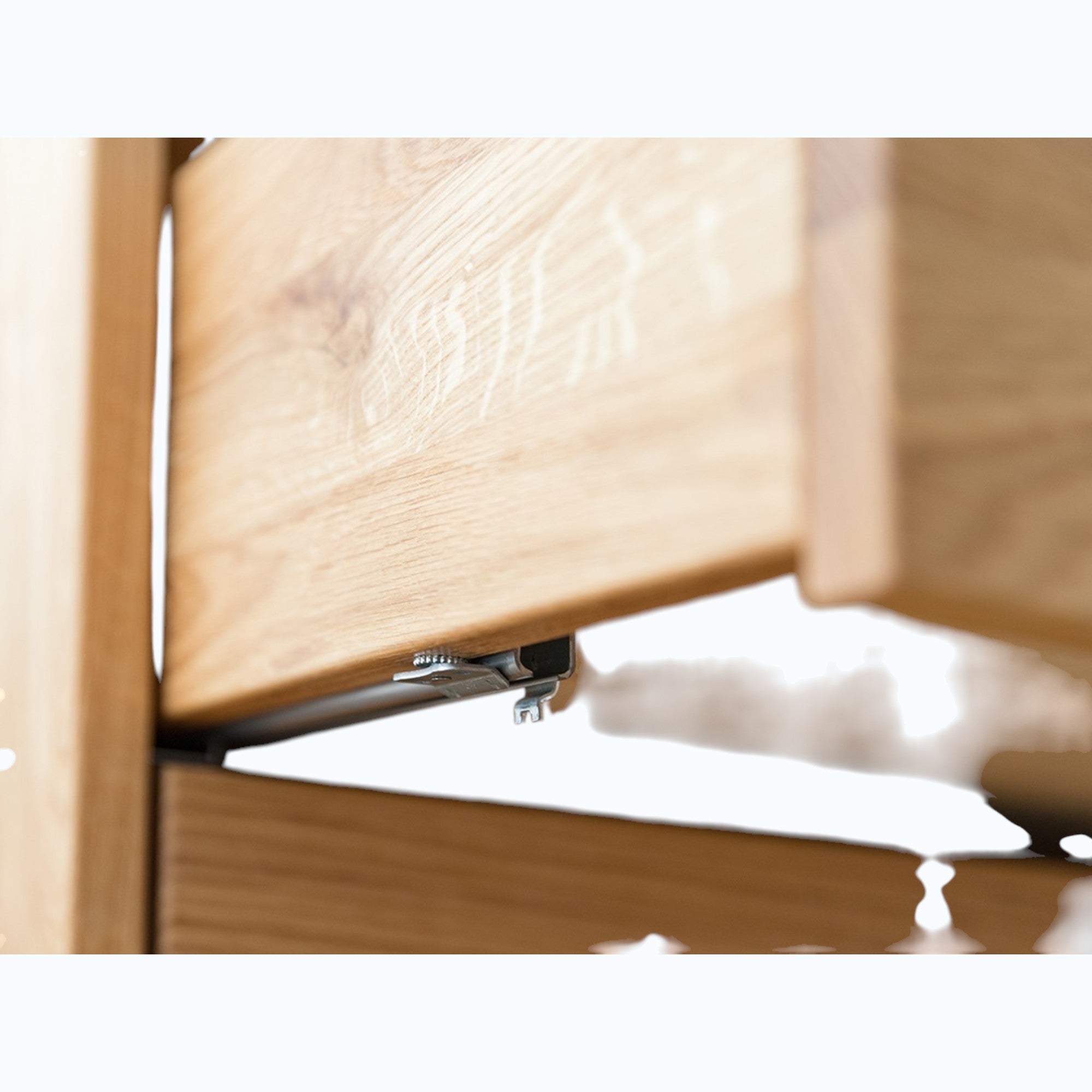 Vitrina Simona 40x180 cm,  Materijal: Masivno Drvo Hrast