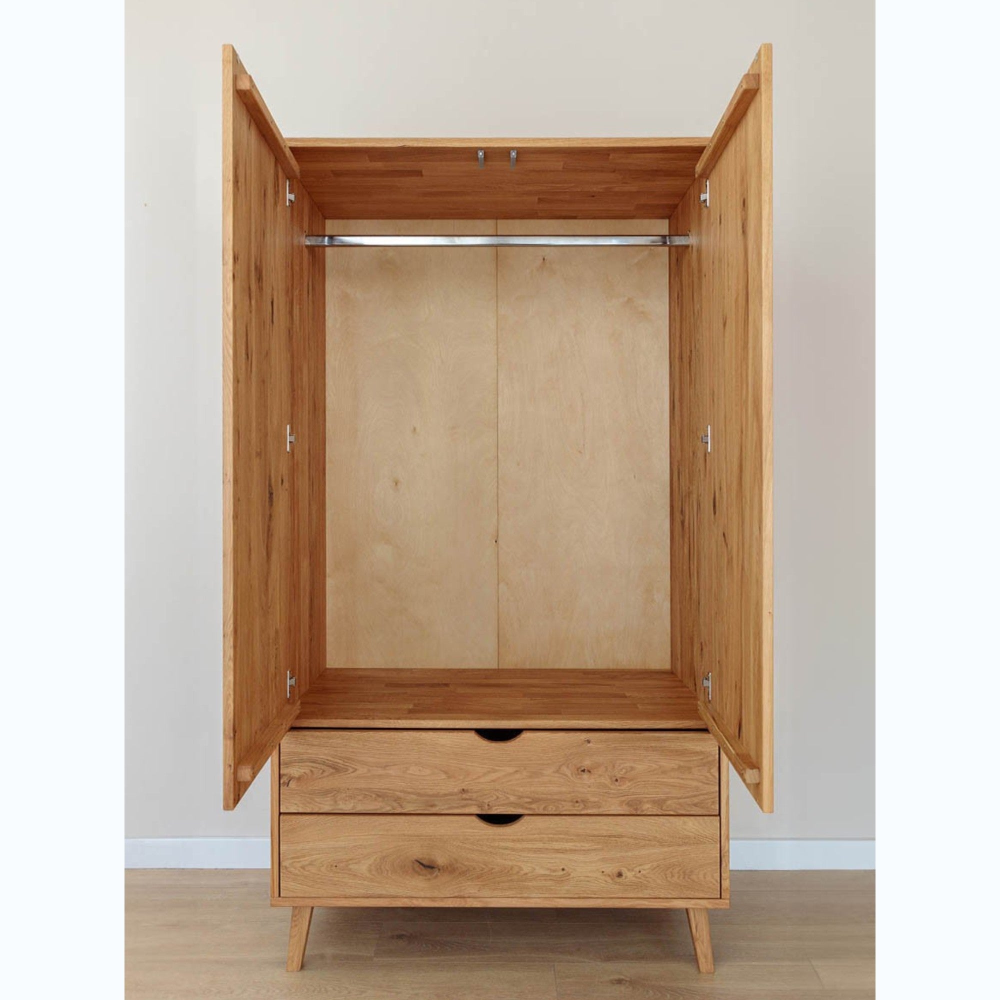 Ormar Simona 90x180 cm, Materijal: Masivno Drvo Hrast