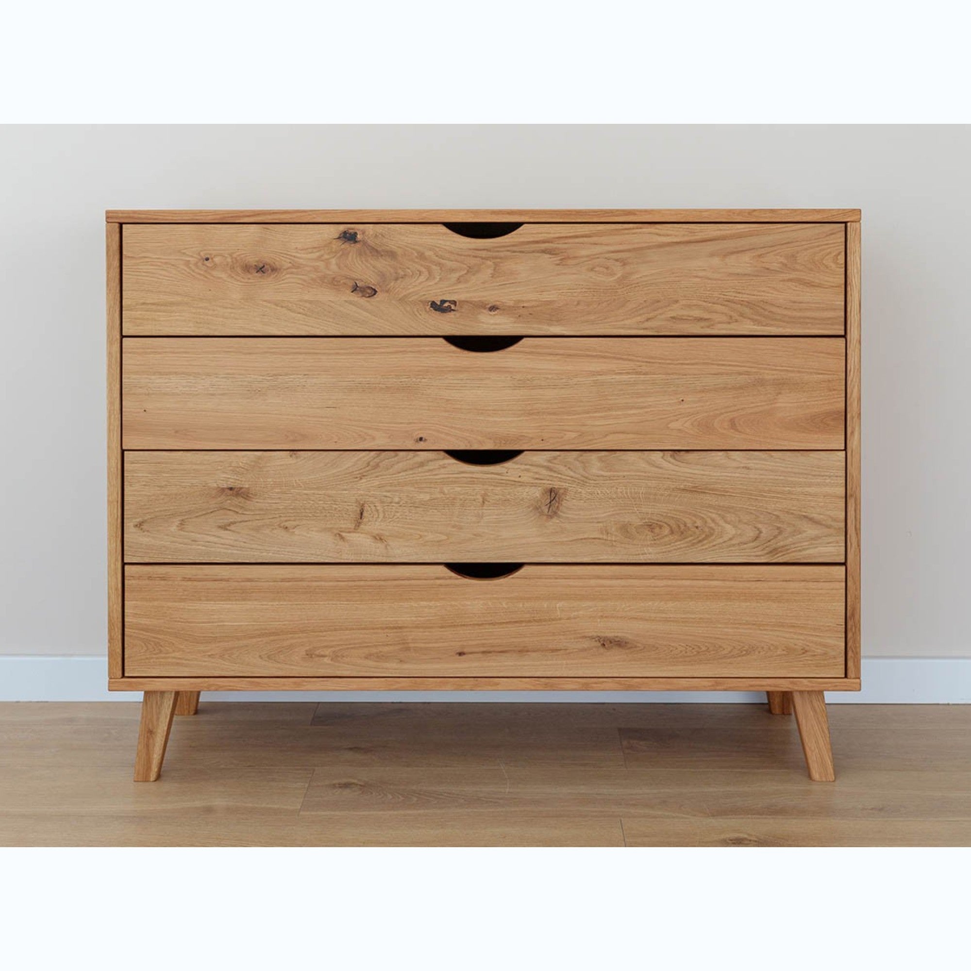 Komoda Simona 110x40 cm, Materijal: Masivno Drvo Hrast