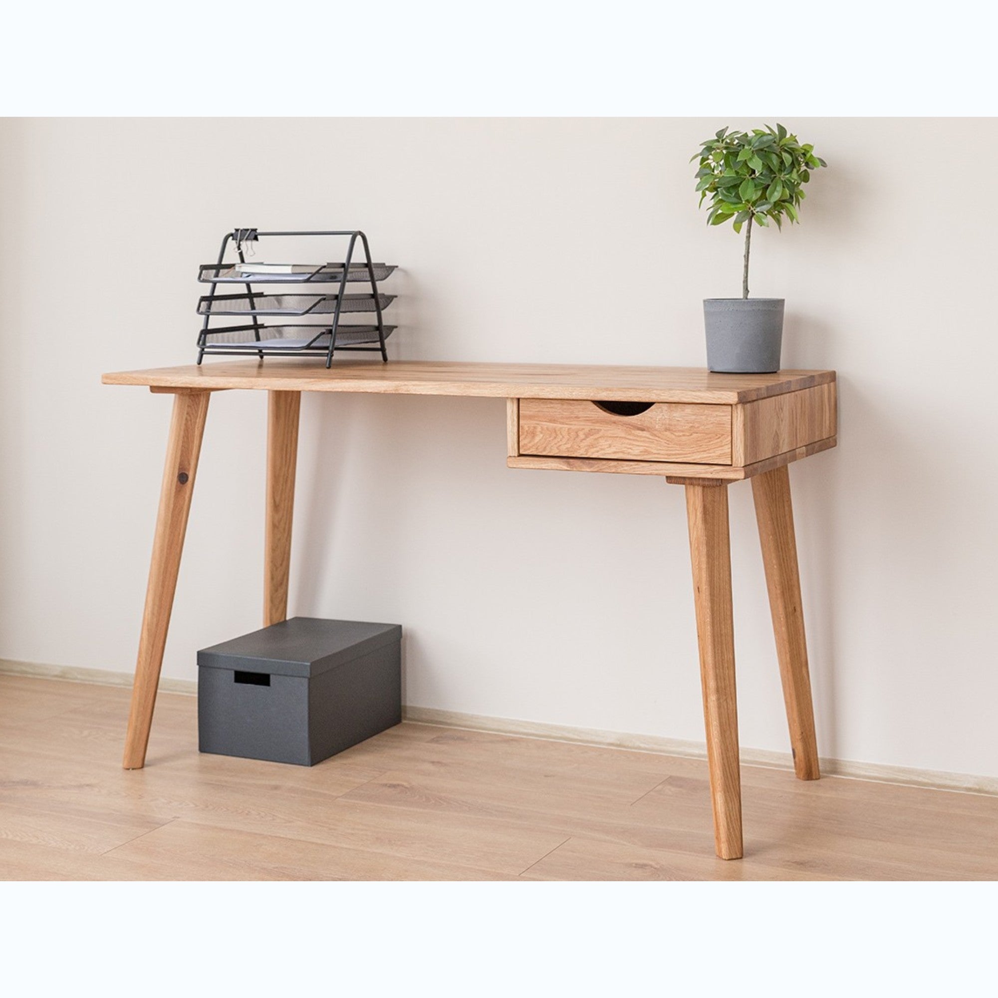 Uredski stol Simona 120x55 cm, Materijal: Masivno drvo Hrast