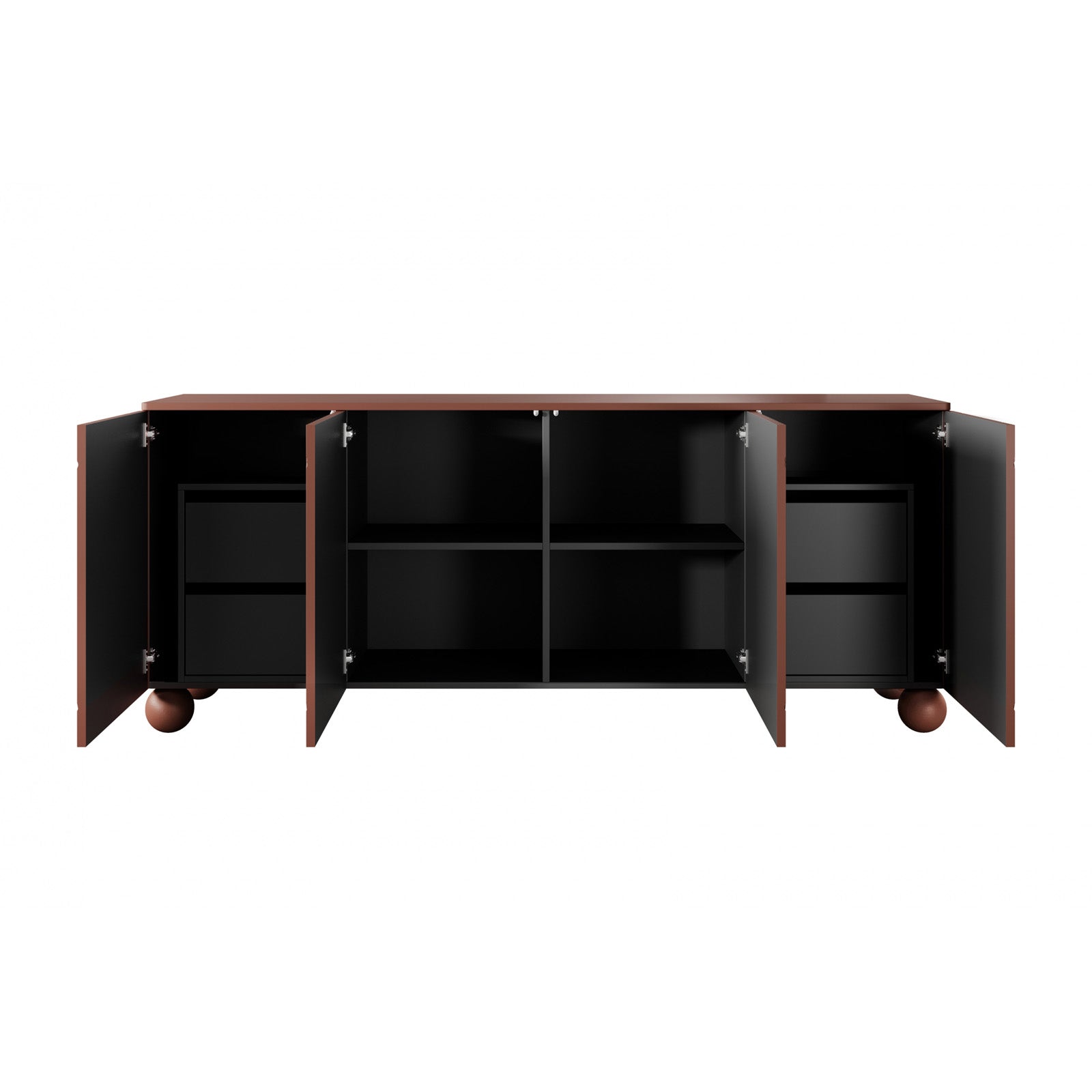 Komoda Sonatia 200cm, 4 vrata i 4 ladice, Materijal: MDF